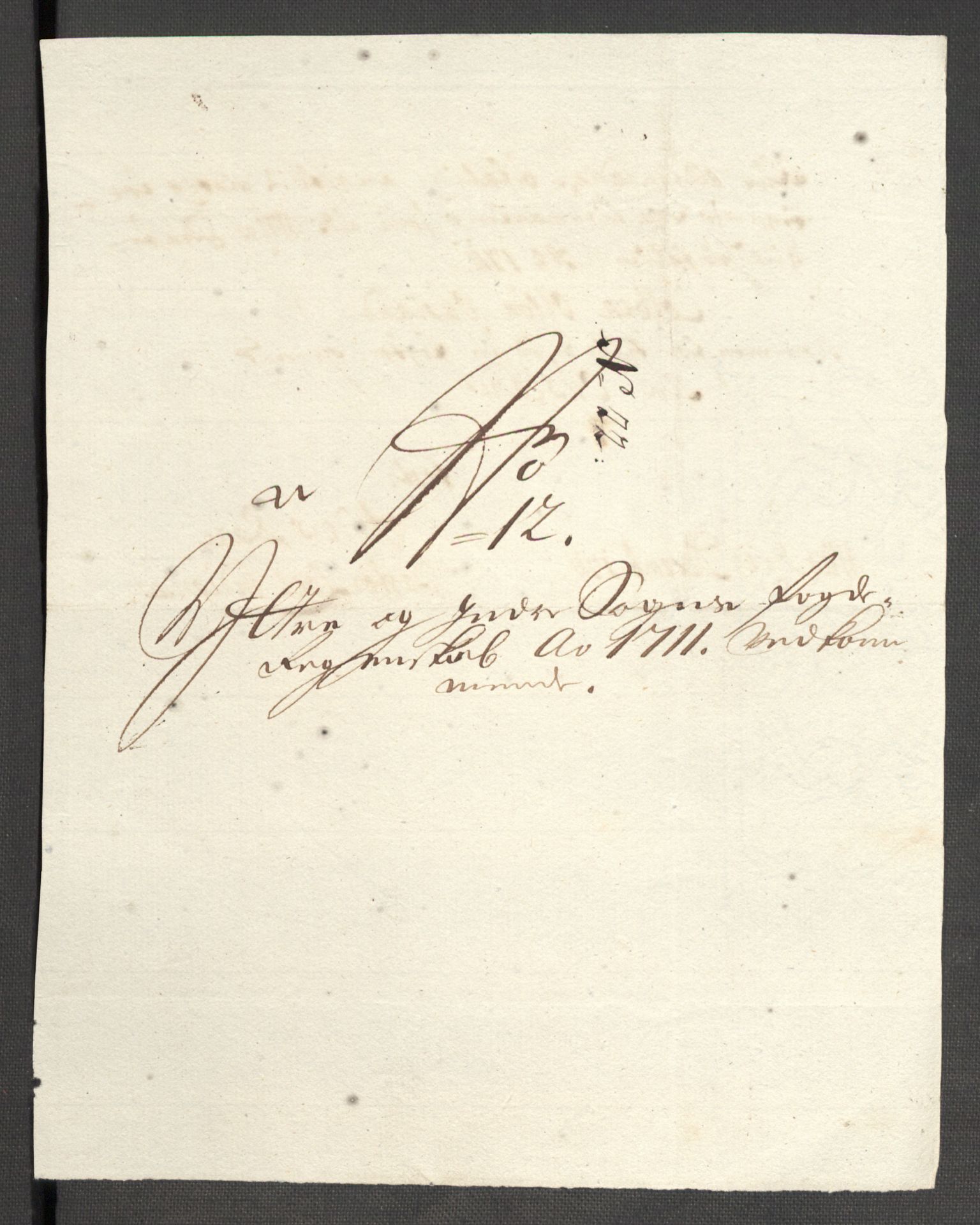 Rentekammeret inntil 1814, Reviderte regnskaper, Fogderegnskap, AV/RA-EA-4092/R52/L3317: Fogderegnskap Sogn, 1711, p. 157