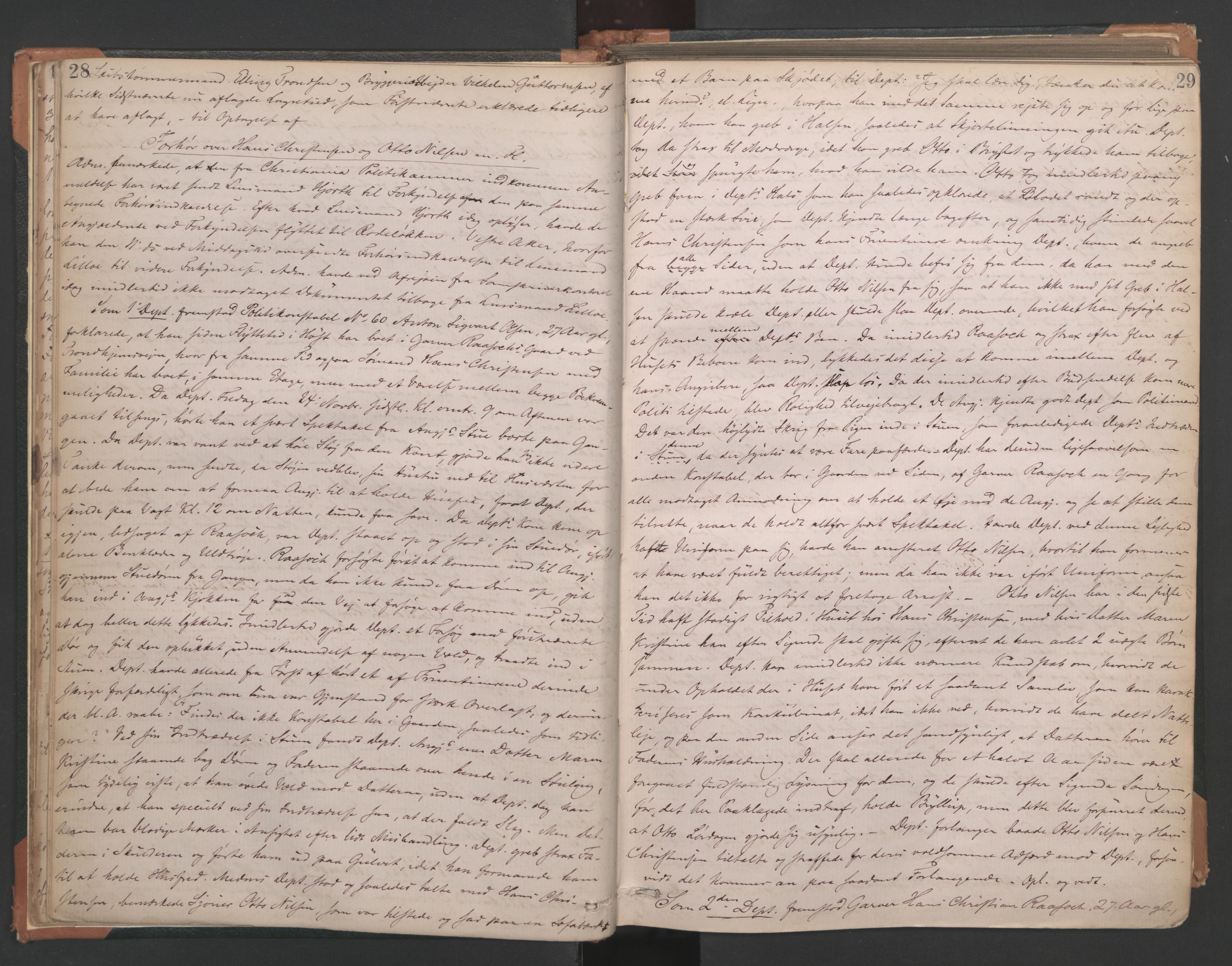 Aker sorenskriveri, AV/SAO-A-10895/F/Fc/Fcb/L0039: Ekstrarettsprotokoll, 1871-1874, p. 28-29