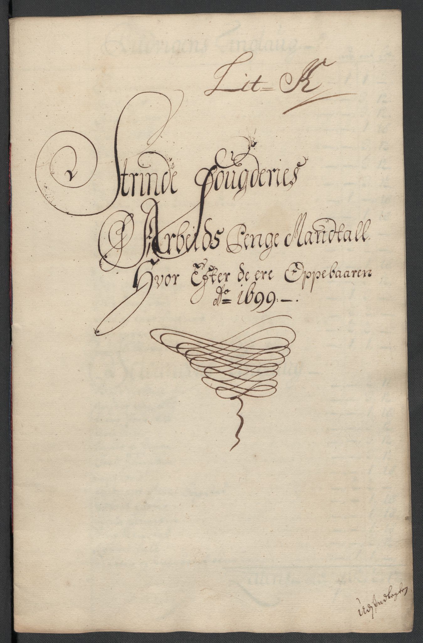 Rentekammeret inntil 1814, Reviderte regnskaper, Fogderegnskap, RA/EA-4092/R61/L4107: Fogderegnskap Strinda og Selbu, 1698-1700, p. 262