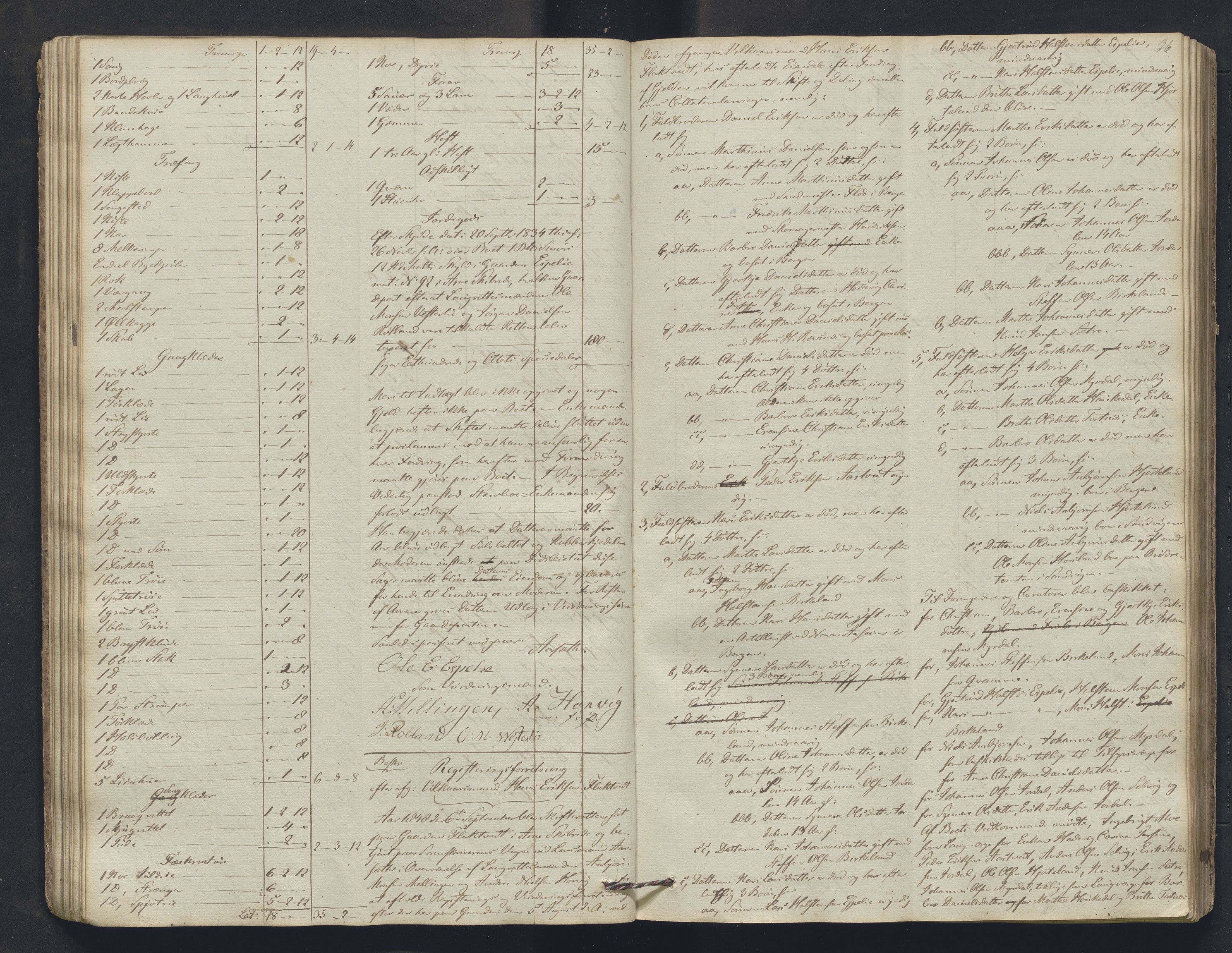 Nordhordland sorenskrivar, AV/SAB-A-2901/1/H/Hb/L0004: Registreringsprotokollar, 1846-1852, p. 36