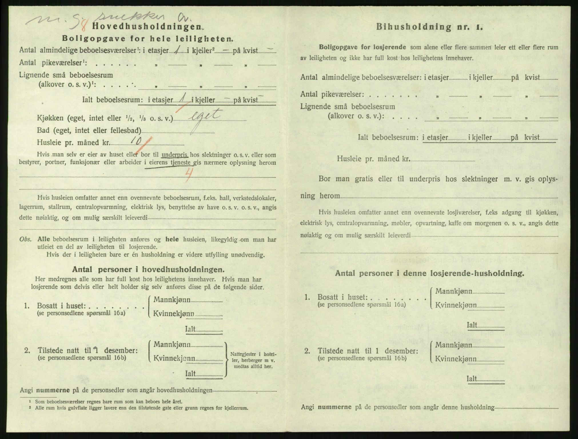 SAKO, 1920 census for Larvik, 1920, p. 4077