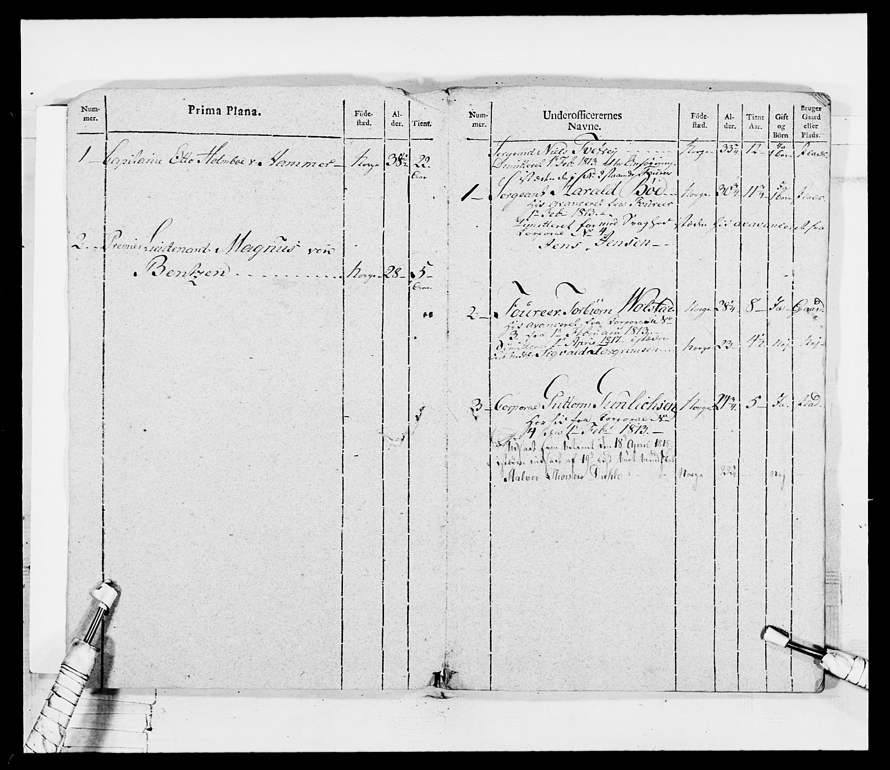 Generalitets- og kommissariatskollegiet, Det kongelige norske kommissariatskollegium, AV/RA-EA-5420/E/Eh/L0117: Telemarkske nasjonale infanteriregiment, 1812-1814, p. 9