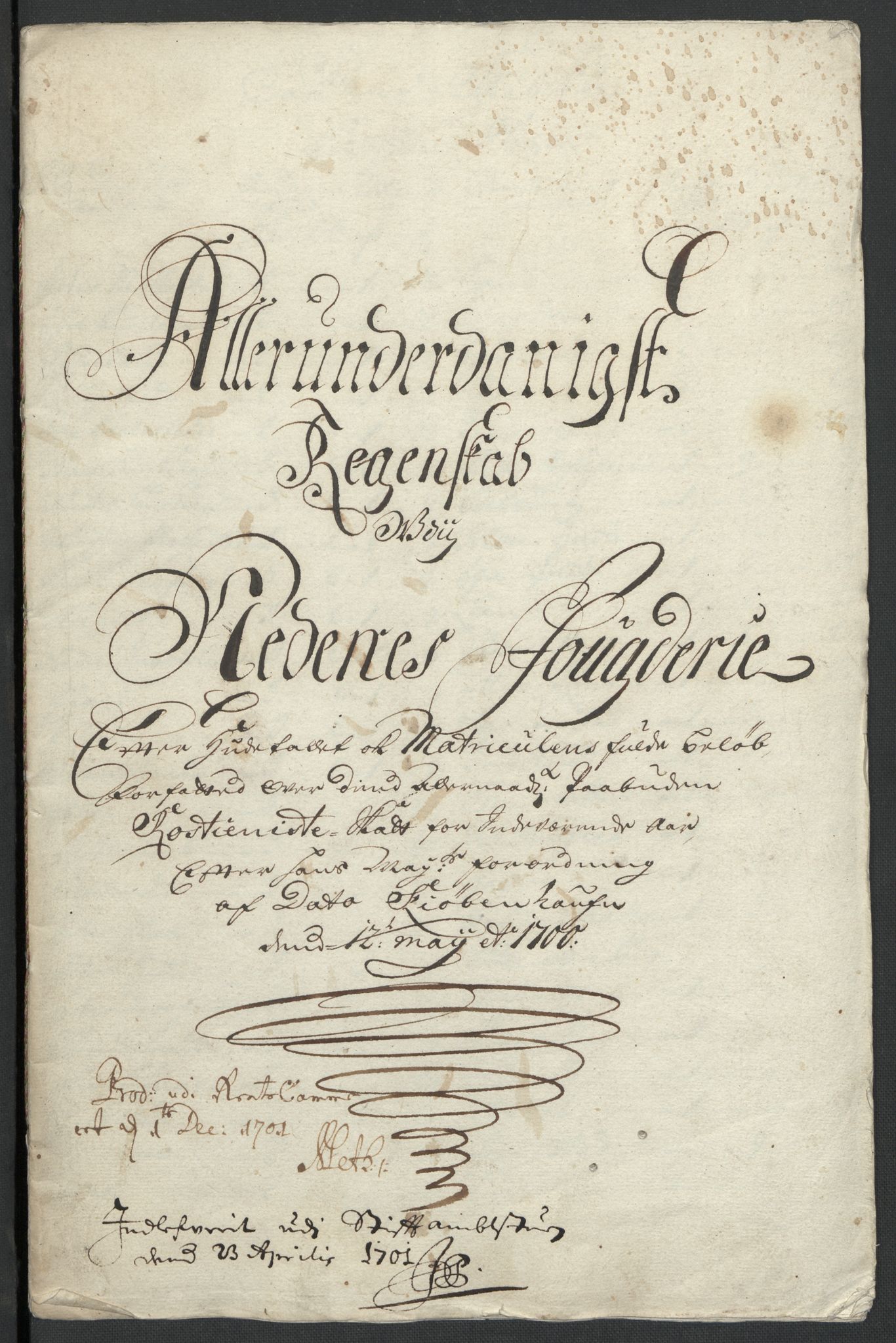Rentekammeret inntil 1814, Reviderte regnskaper, Fogderegnskap, AV/RA-EA-4092/R39/L2315: Fogderegnskap Nedenes, 1700-1701, p. 14