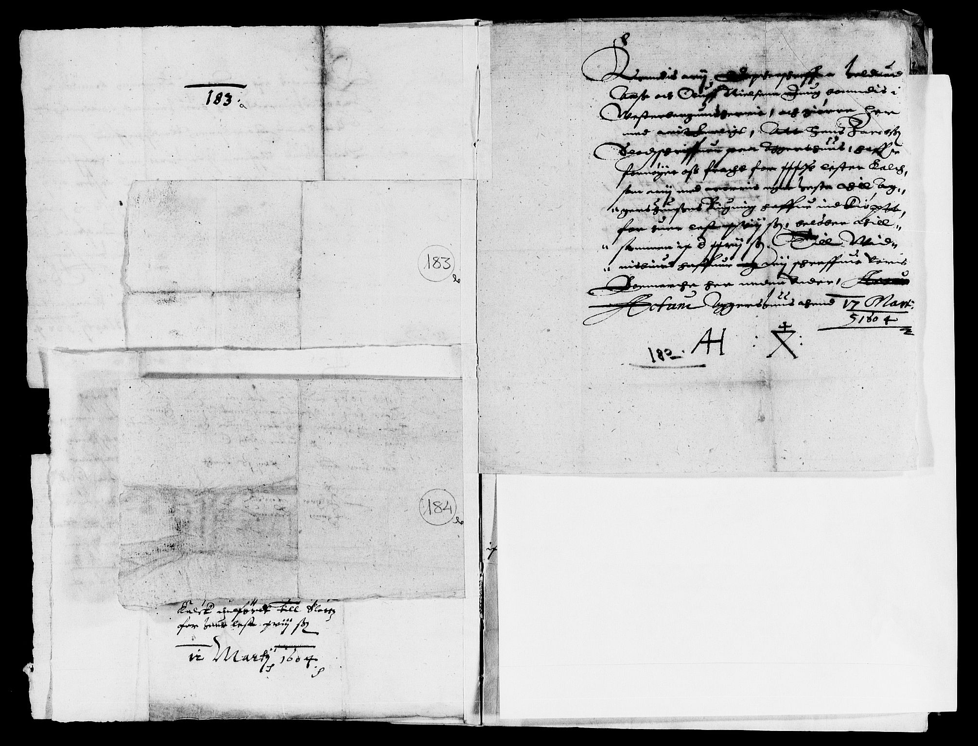 Rentekammeret inntil 1814, Reviderte regnskaper, Lensregnskaper, AV/RA-EA-5023/R/Rb/Rba/L0017: Akershus len, 1603-1604