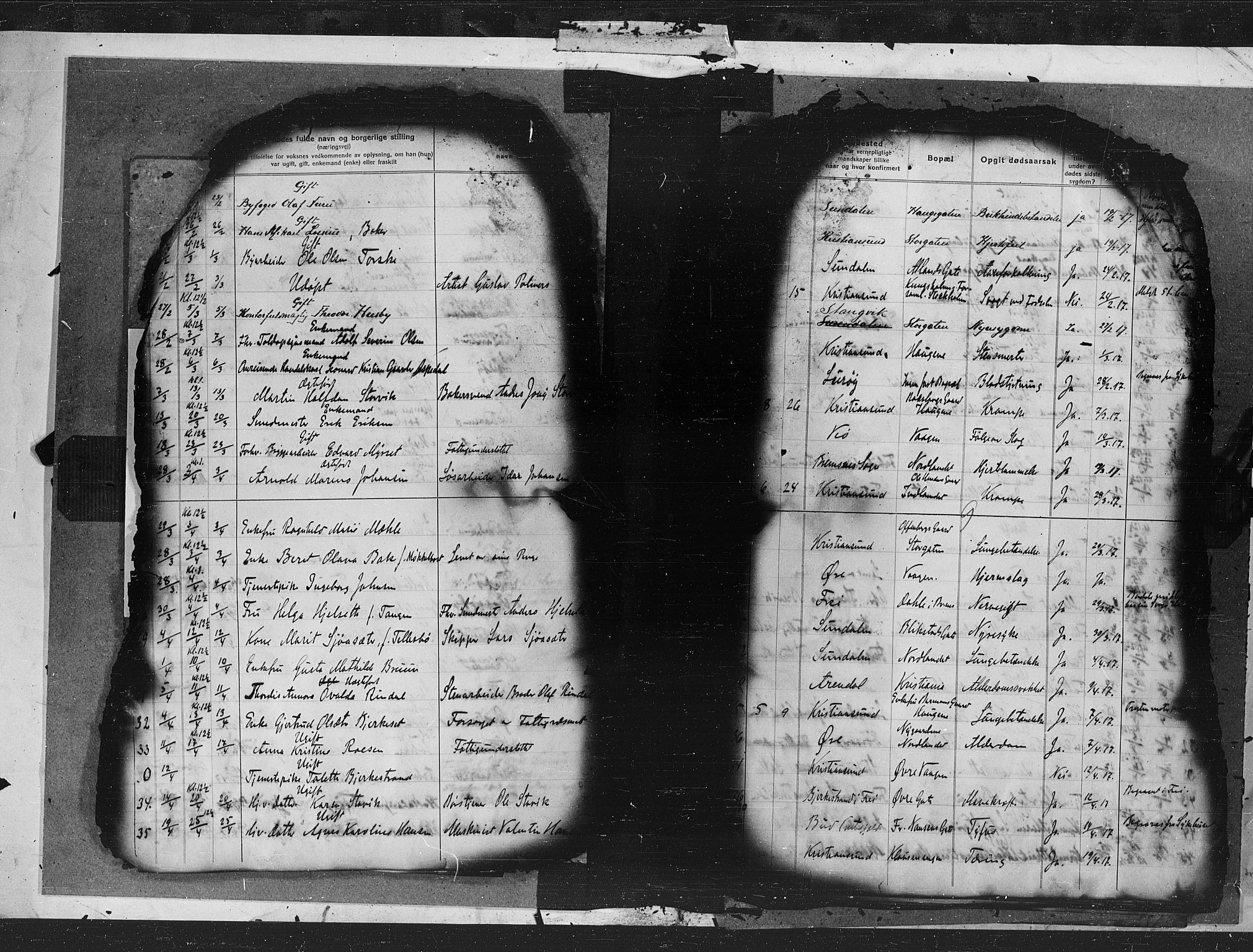 Kristiansund sokneprestkontor, AV/SAT-A-1068/1/I/I1: Parish register (official) no. 7e, 1916-1930, p. 9