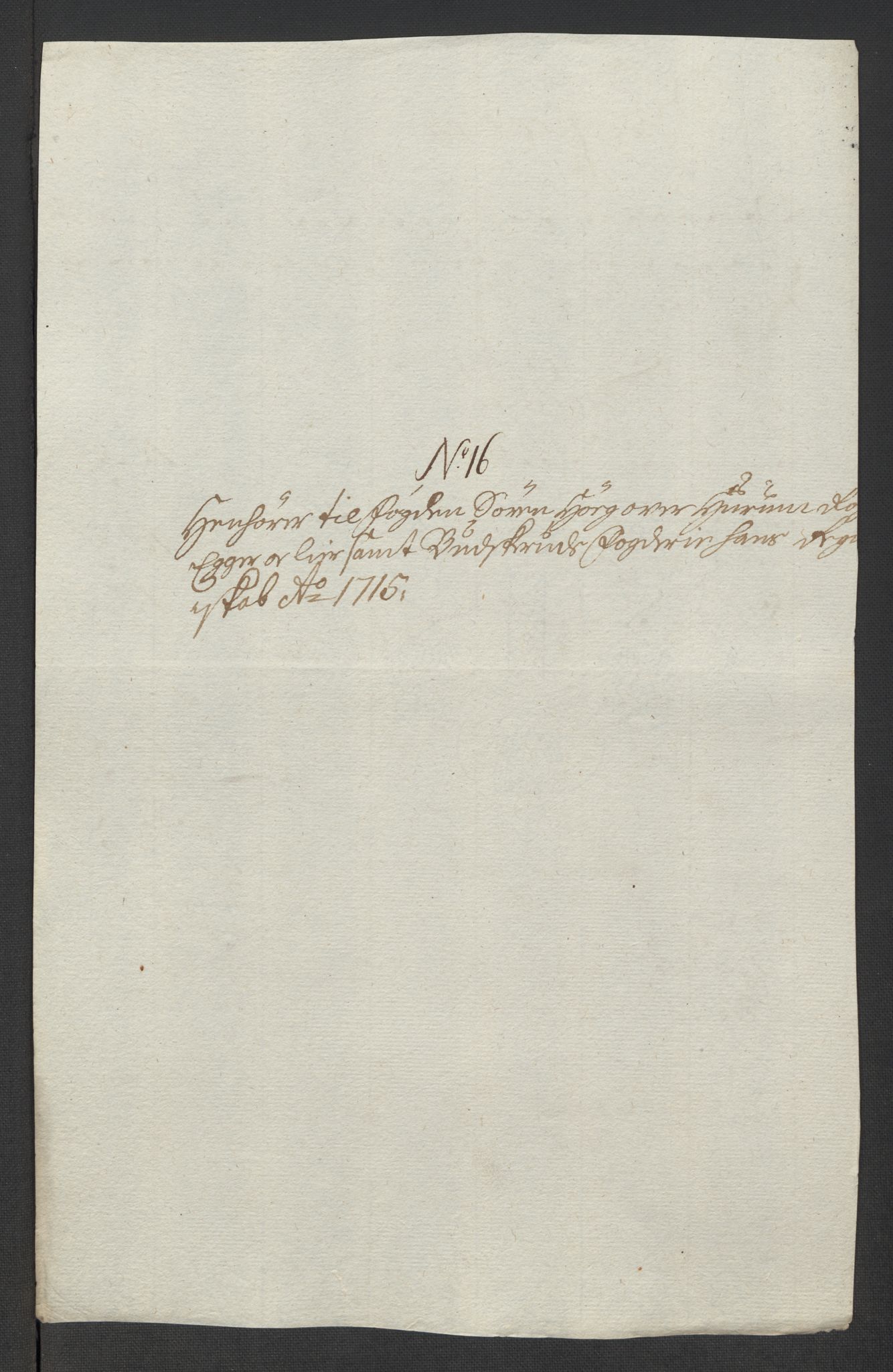 Rentekammeret inntil 1814, Reviderte regnskaper, Fogderegnskap, AV/RA-EA-4092/R31/L1710: Fogderegnskap Hurum, Røyken, Eiker, Lier og Buskerud, 1715-1716, p. 115