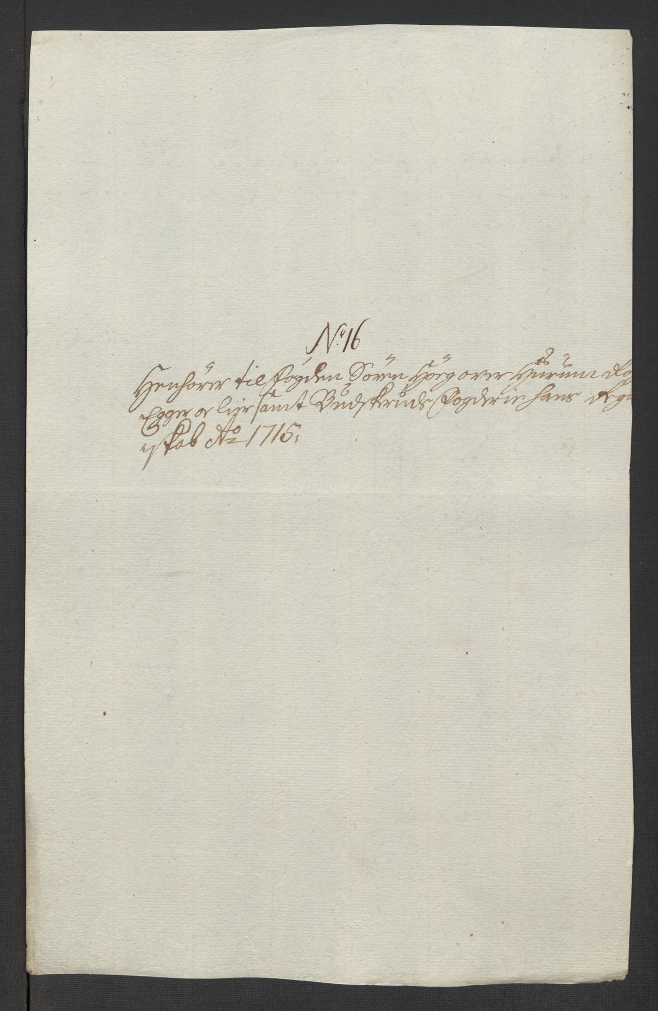 Rentekammeret inntil 1814, Reviderte regnskaper, Fogderegnskap, RA/EA-4092/R31/L1710: Fogderegnskap Hurum, Røyken, Eiker, Lier og Buskerud, 1715-1716, p. 115