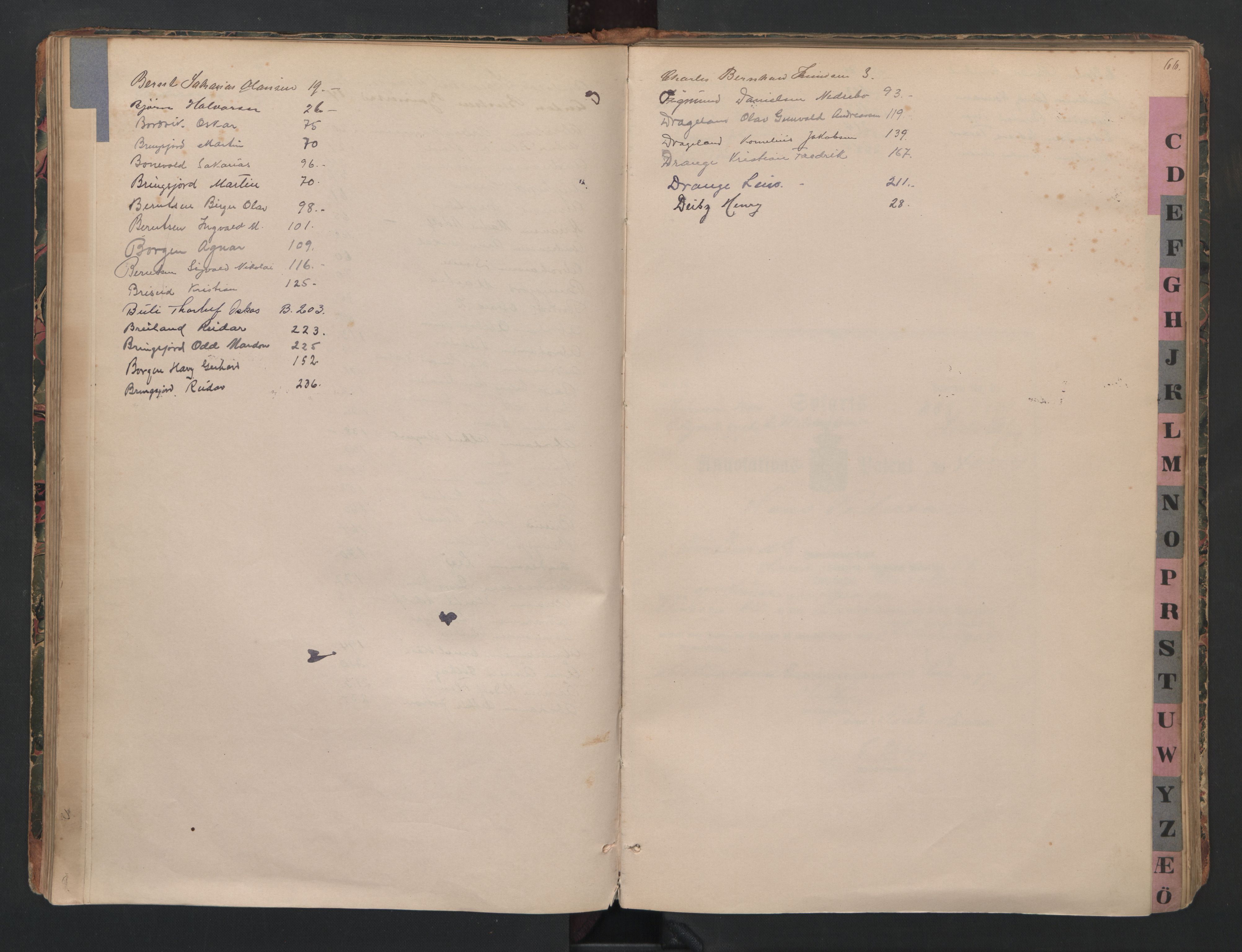 Farsund mønstringskrets, SAK/2031-0017/F/Fb/L0024: Hovedrulle B nr 1-192 med register, annotasjonsrulle B nr 1-2, Z-16, 1884-1945, p. 18