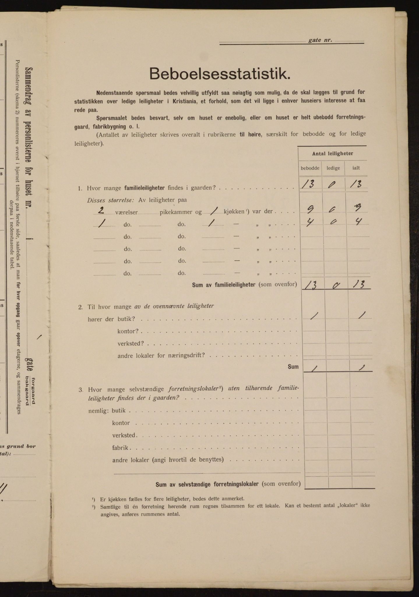 OBA, Municipal Census 1912 for Kristiania, 1912, p. 51756