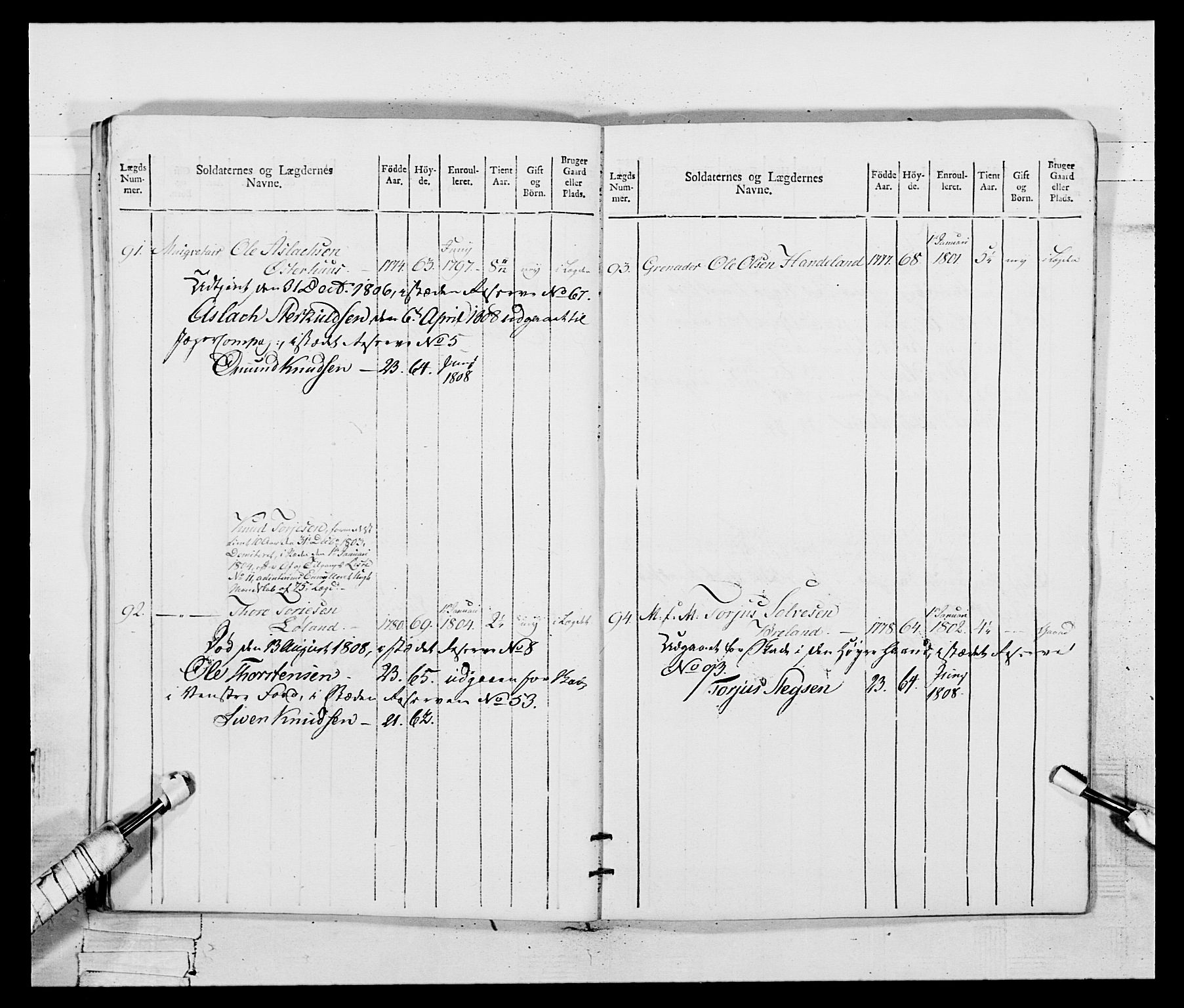 Generalitets- og kommissariatskollegiet, Det kongelige norske kommissariatskollegium, AV/RA-EA-5420/E/Eh/L0109: Vesterlenske nasjonale infanteriregiment, 1806, p. 525