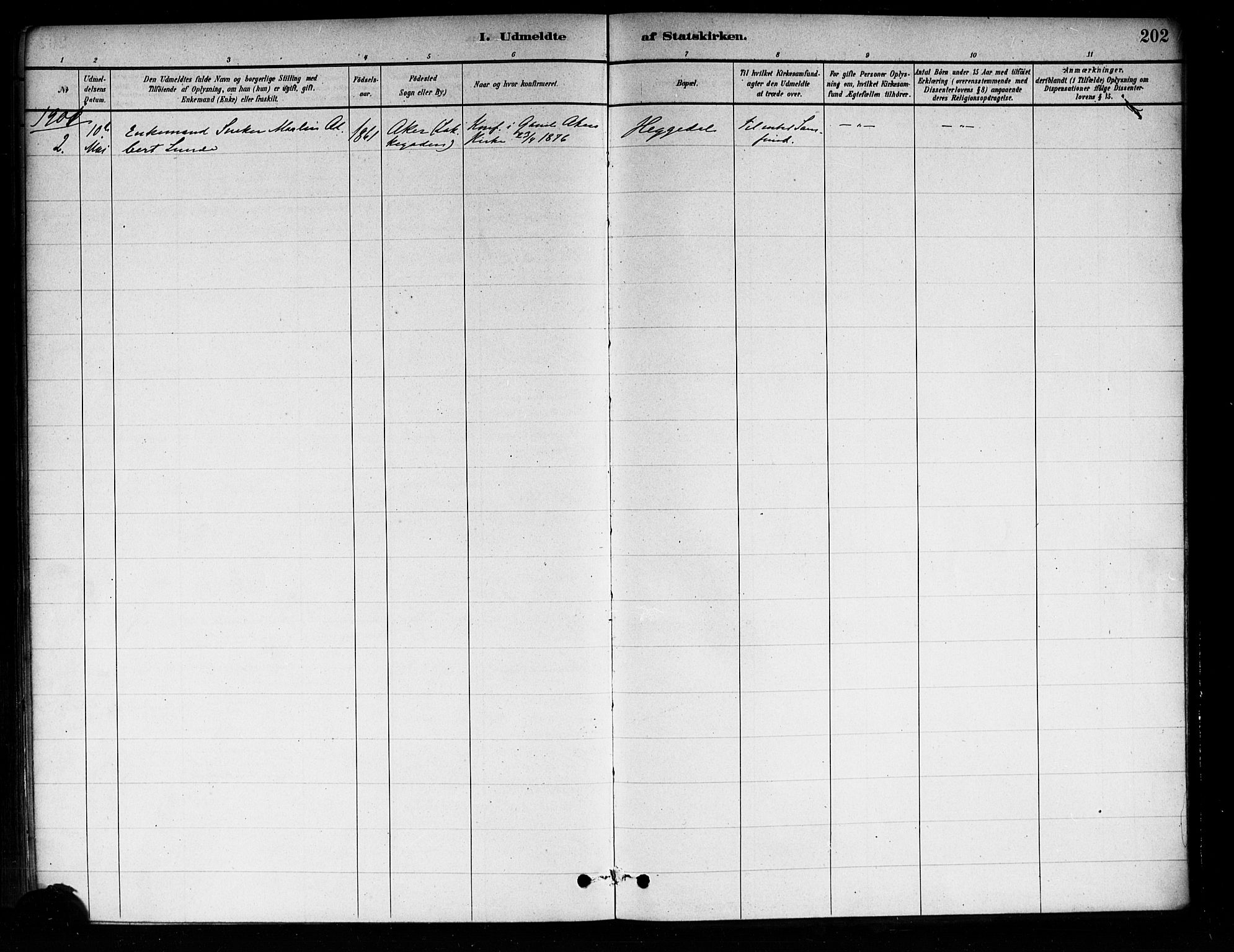 Asker prestekontor Kirkebøker, SAO/A-10256a/F/Fa/L0014: Parish register (official) no. I 14, 1879-1900, p. 202