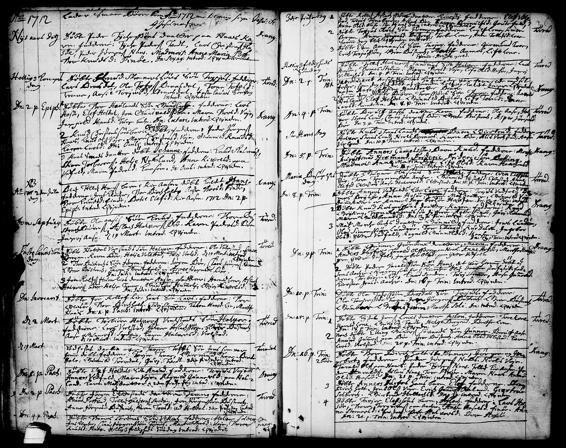 Drangedal kirkebøker, SAKO/A-258/F/Fa/L0001: Parish register (official) no. 1, 1697-1767, p. 26