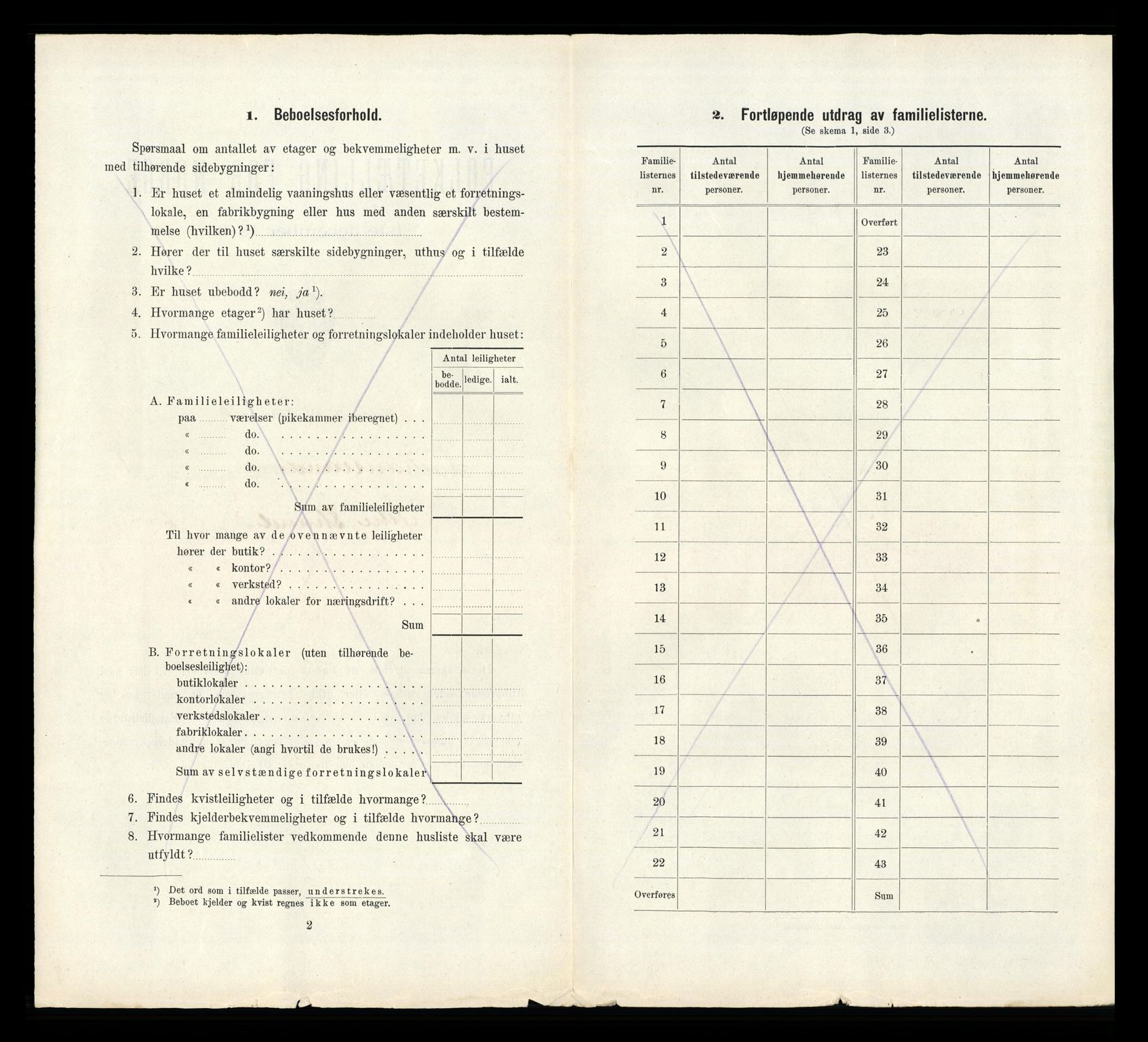 RA, 1910 census for Kristiansand, 1910, p. 157