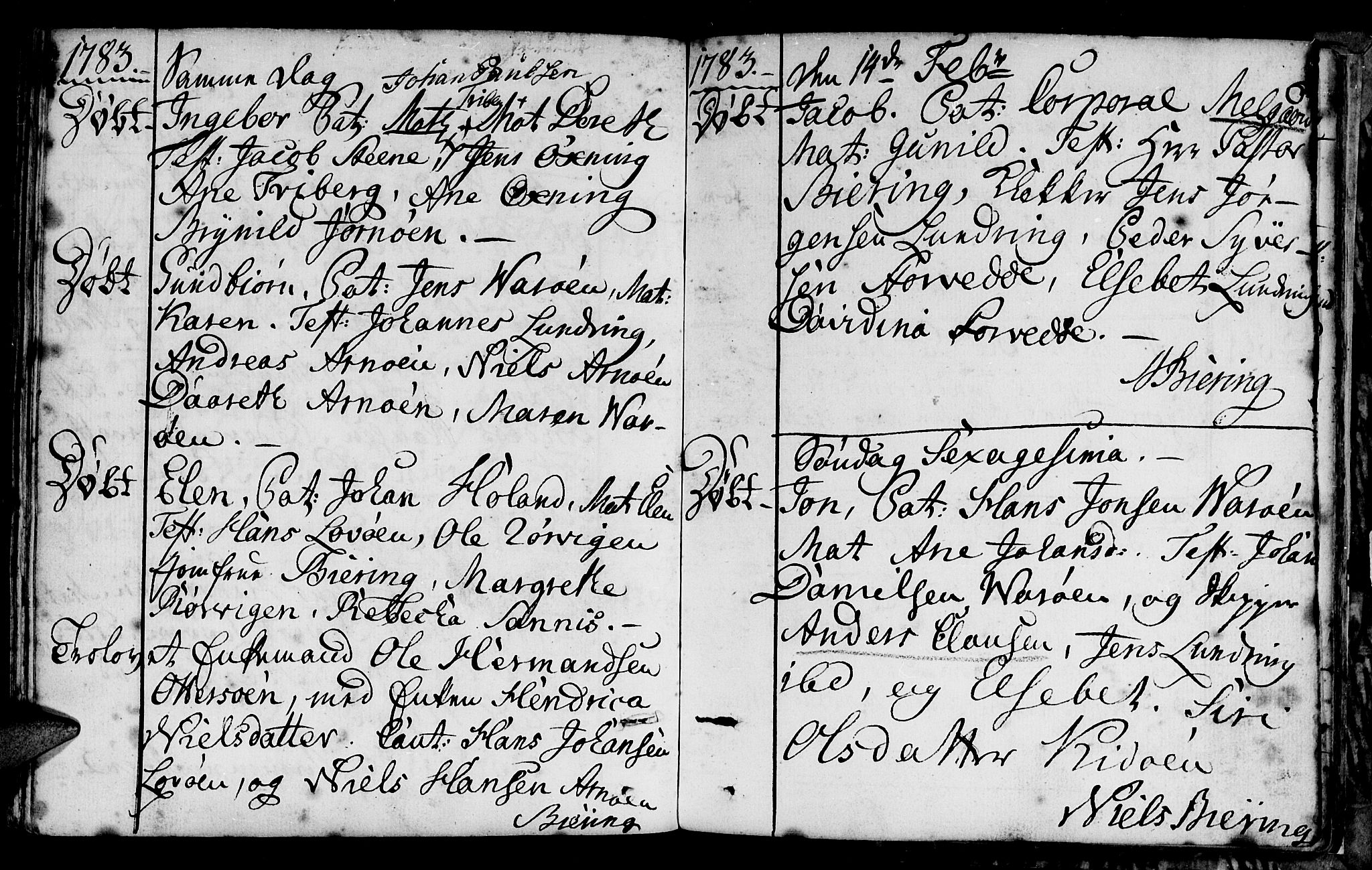 Ministerialprotokoller, klokkerbøker og fødselsregistre - Nord-Trøndelag, SAT/A-1458/784/L0665: Parish register (official) no. 784A01, 1730-1785