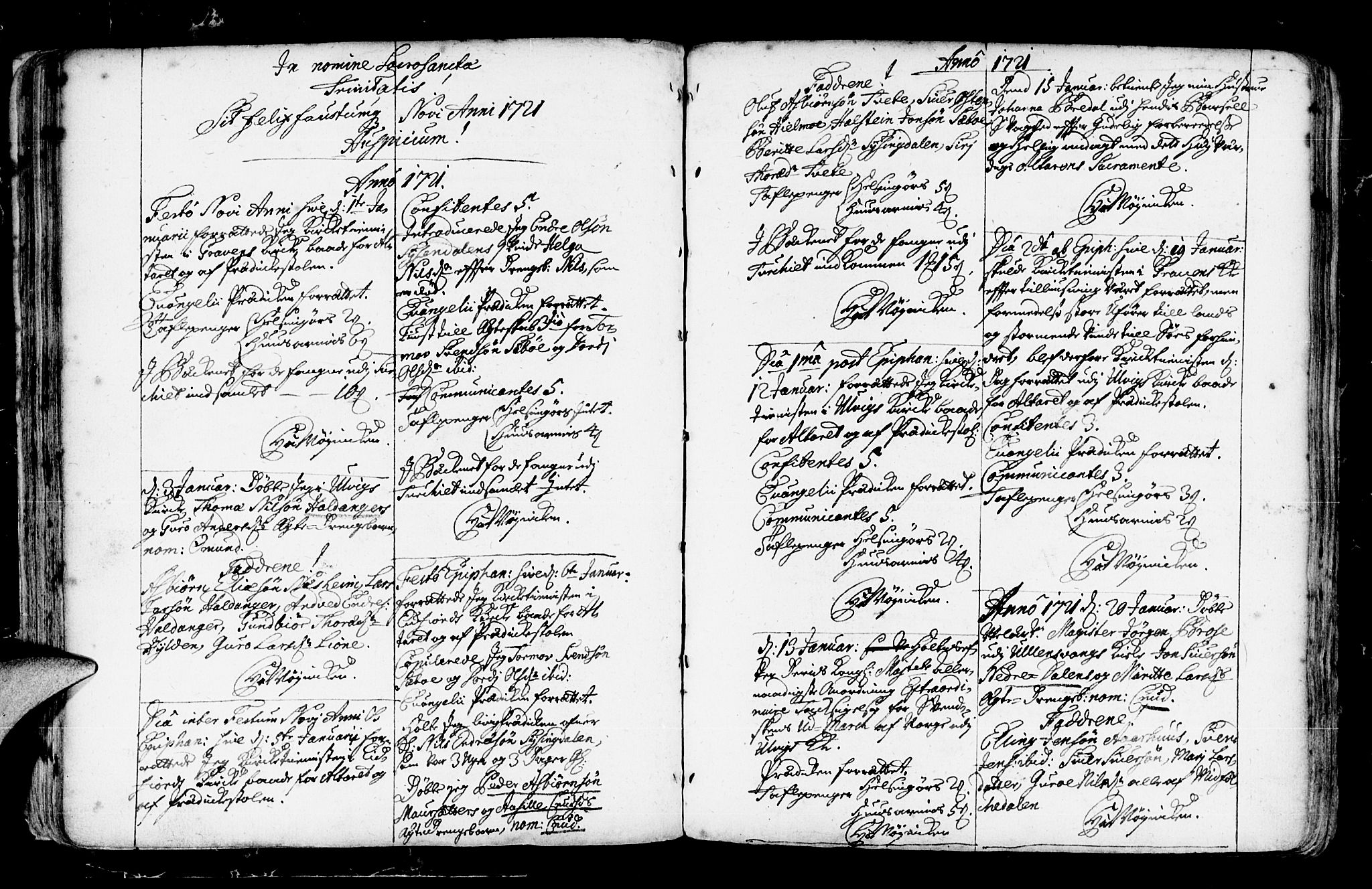 Ulvik sokneprestembete, SAB/A-78801/H/Haa: Parish register (official) no. A 4, 1718-1725, p. 48