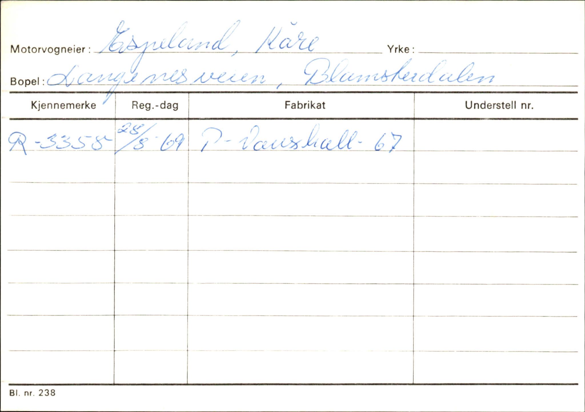 Statens vegvesen, Hordaland vegkontor, AV/SAB-A-5201/2/Ha/L0012: R-eierkort E-F, 1920-1971, p. 122