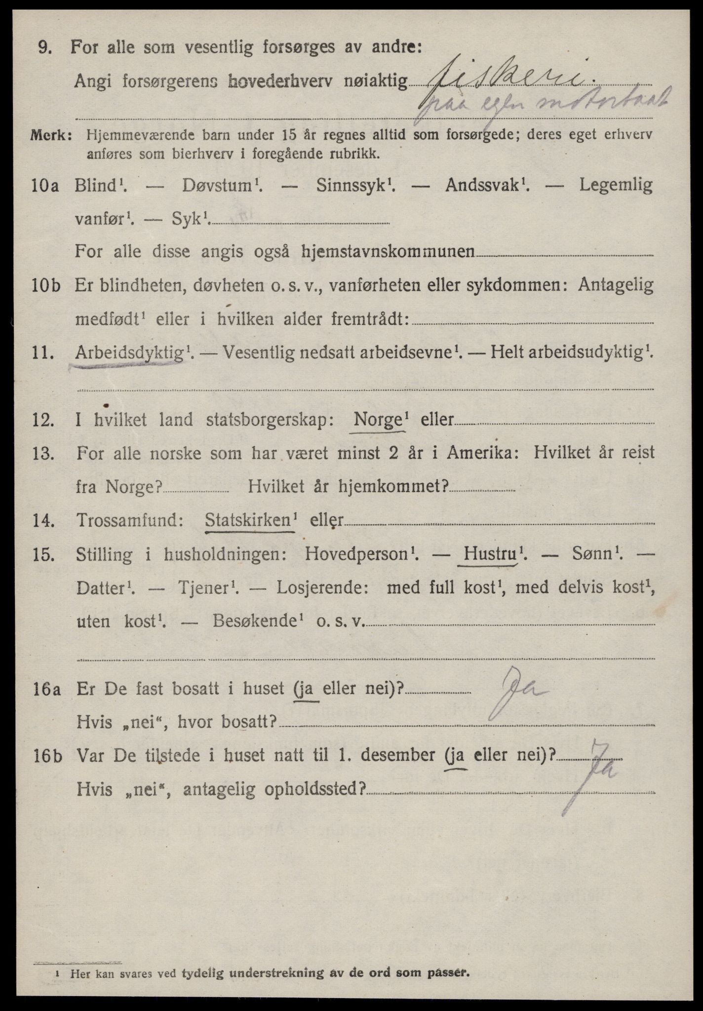 SAT, 1920 census for Vigra, 1920, p. 1265