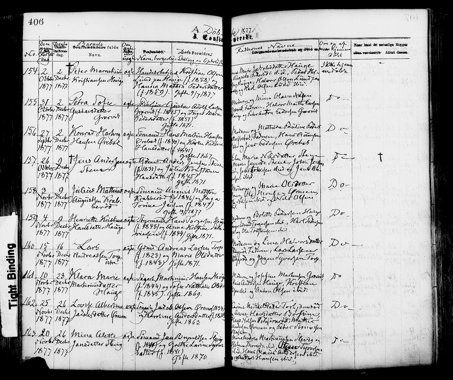 Onsøy prestekontor Kirkebøker, AV/SAO-A-10914/F/Fa/L0004: Parish register (official) no. I 4, 1861-1877, p. 406