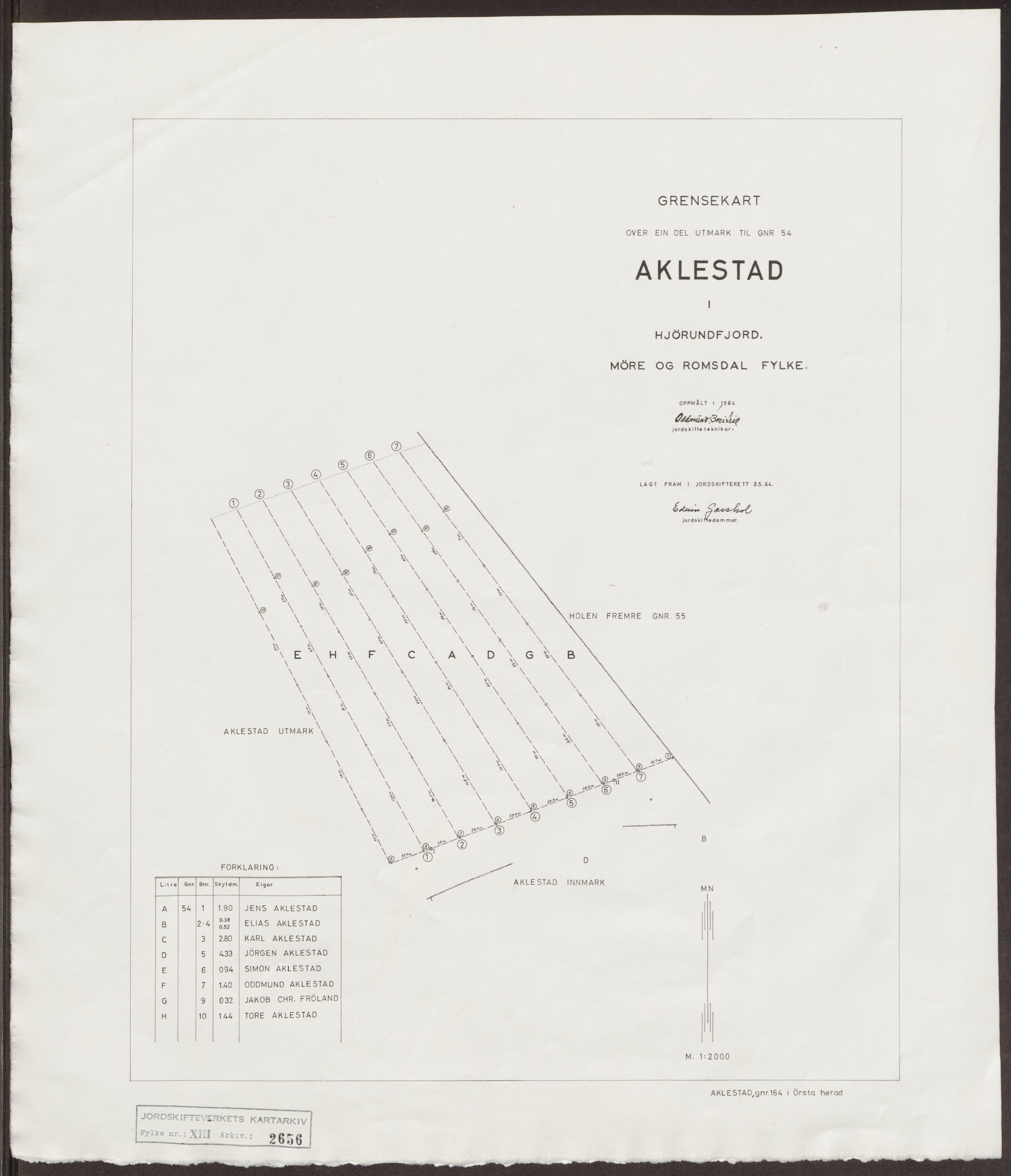 Jordskifteverkets kartarkiv, RA/S-3929/T, 1859-1988, p. 3333