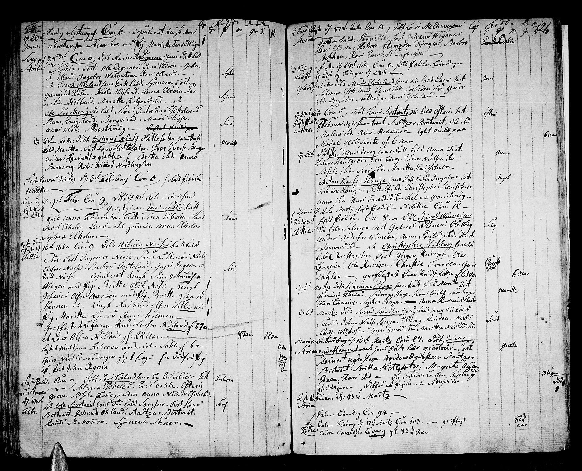 Stord sokneprestembete, AV/SAB-A-78201/H/Haa: Parish register (official) no. A 3, 1778-1800, p. 121