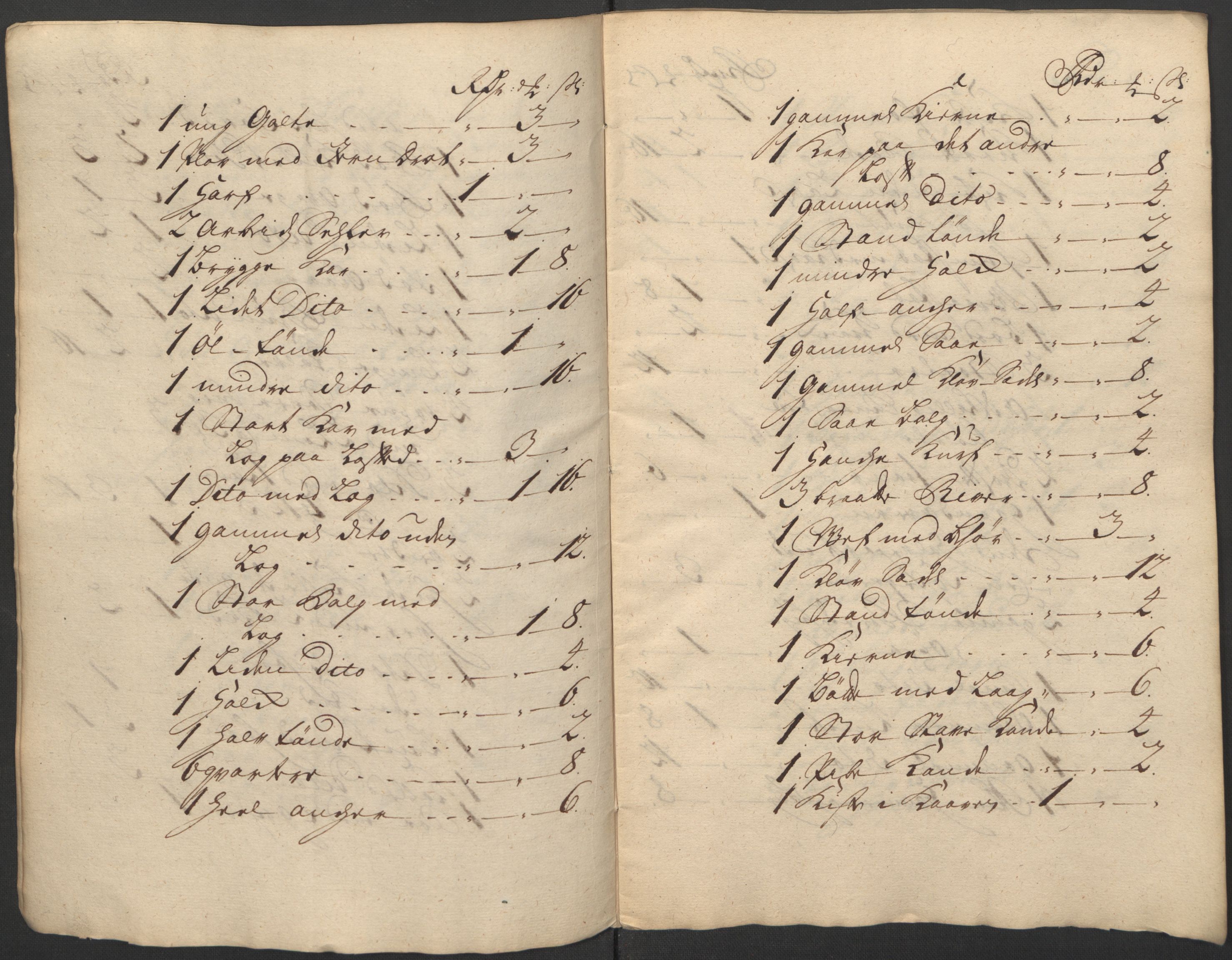 Forsvaret, Generalauditøren, RA/RAFA-1772/F/Fj/Fjb/L0001: Skifter nr. 1 - 39. (1725, 1726), 1725-1726, p. 45