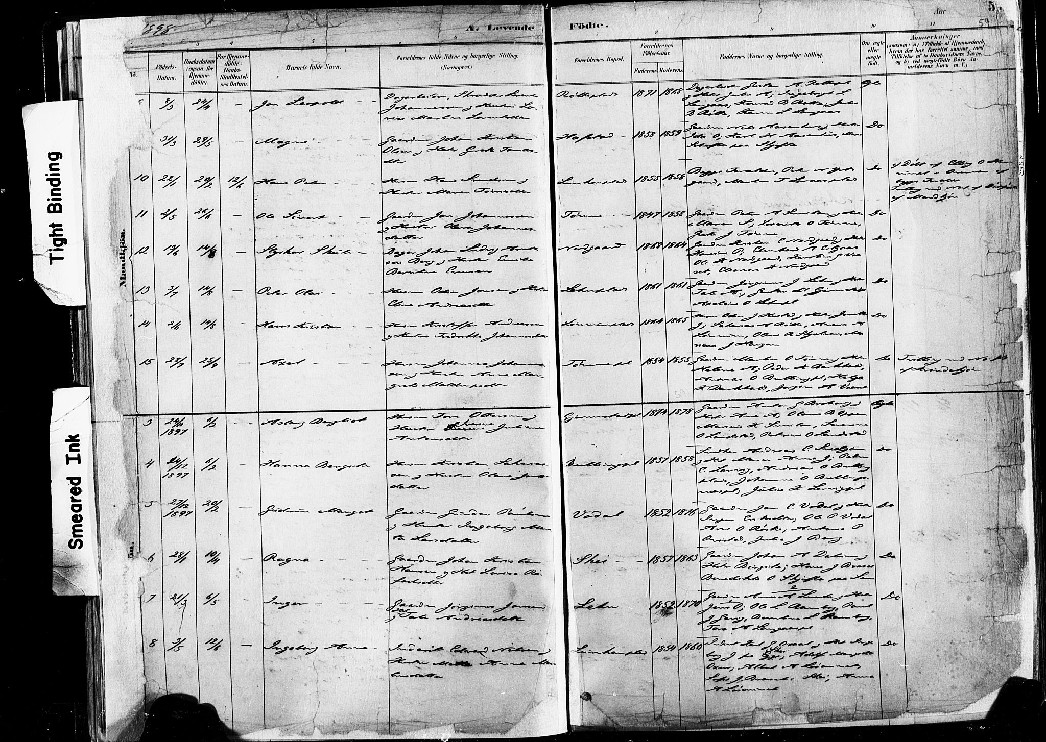 Ministerialprotokoller, klokkerbøker og fødselsregistre - Nord-Trøndelag, AV/SAT-A-1458/735/L0351: Parish register (official) no. 735A10, 1884-1908, p. 59