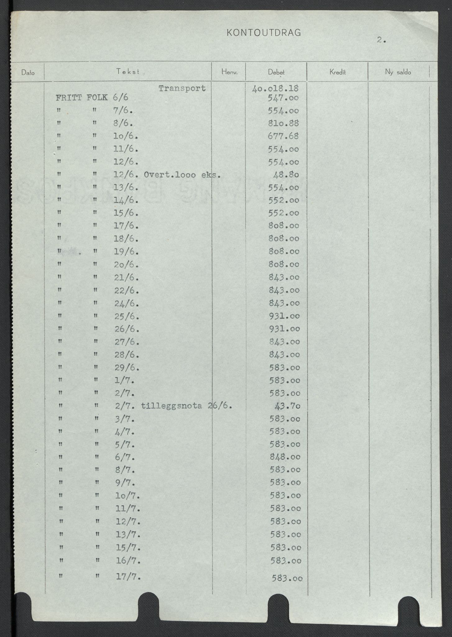 Landssvikarkivet, Oslo politikammer, AV/RA-S-3138-01/D/Da/L0003: Dnr. 29, 1945, p. 1416