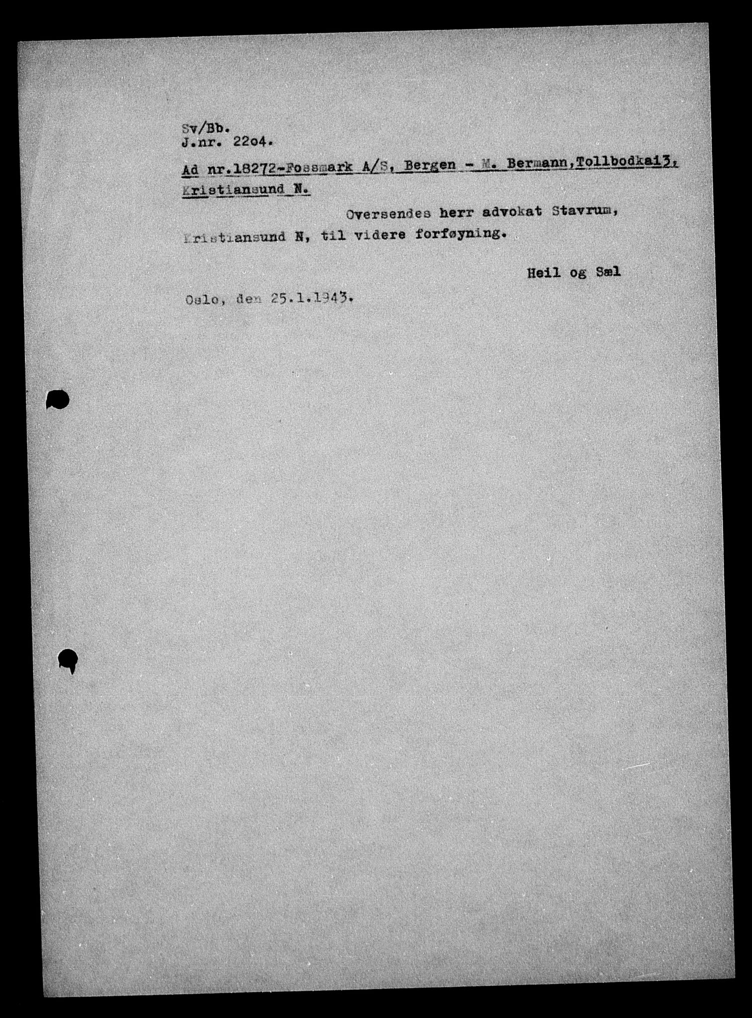 Justisdepartementet, Tilbakeføringskontoret for inndratte formuer, AV/RA-S-1564/H/Hc/Hcb/L0910: --, 1945-1947, p. 195