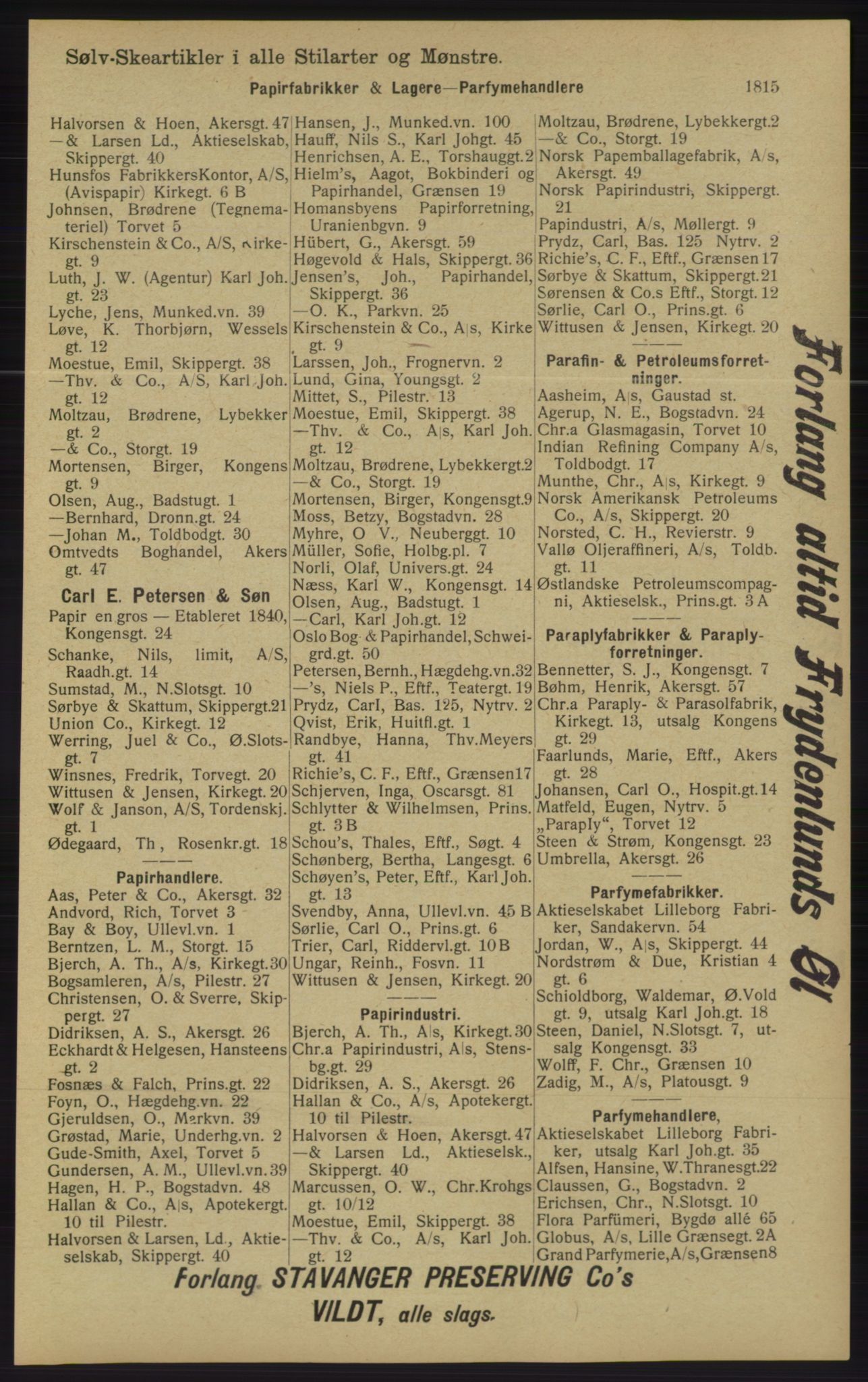 Kristiania/Oslo adressebok, PUBL/-, 1913, p. 1771