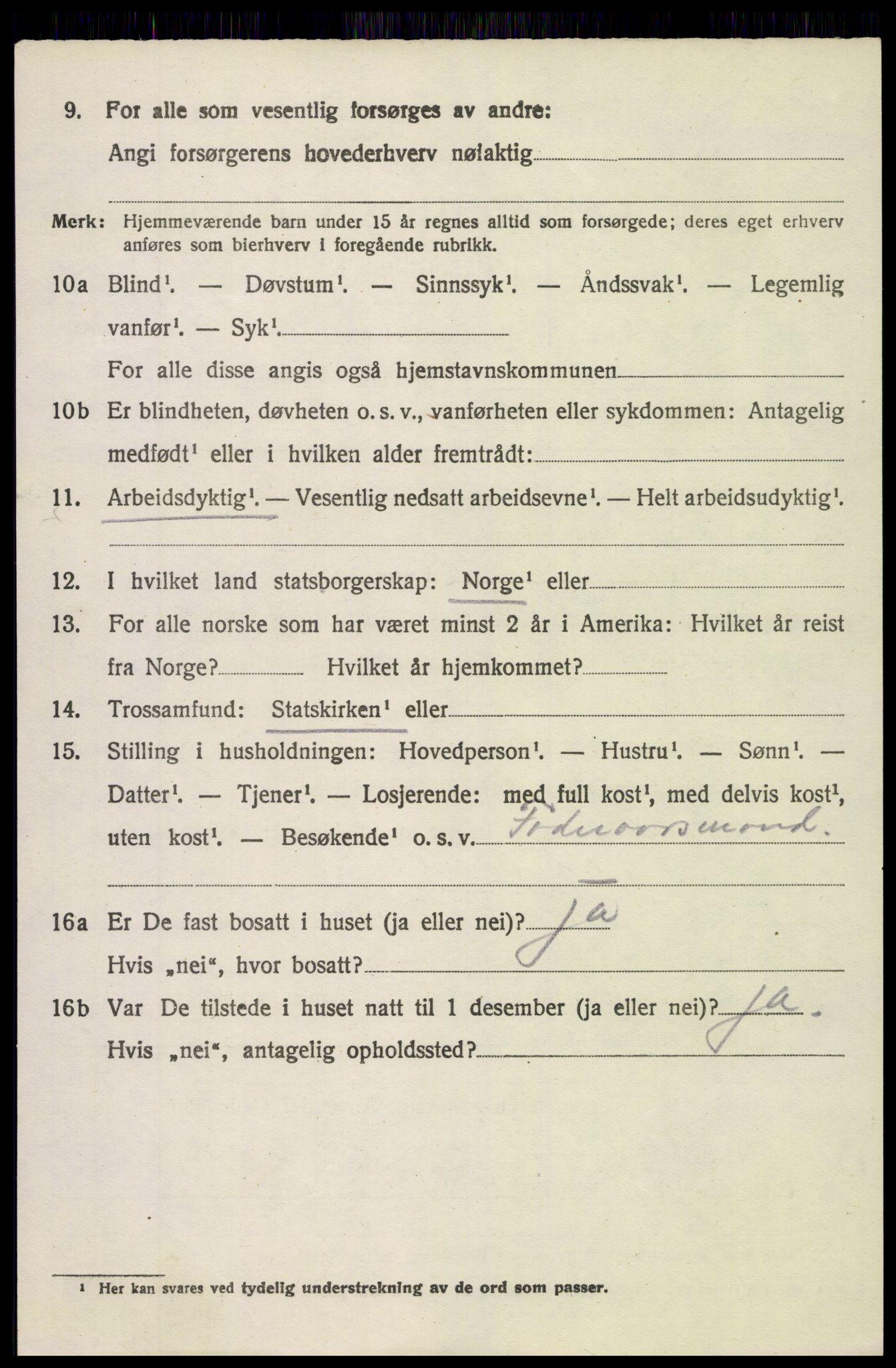 SAH, 1920 census for Søndre Land, 1920, p. 6578