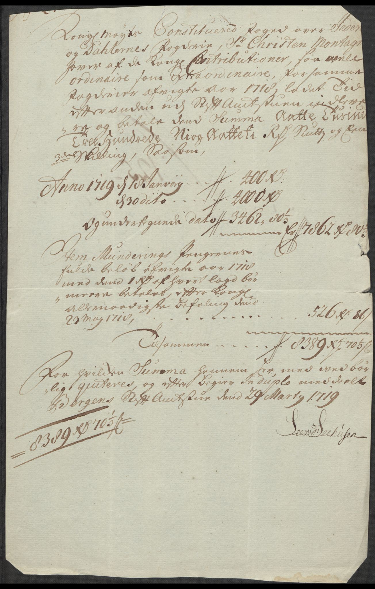 Rentekammeret inntil 1814, Reviderte regnskaper, Fogderegnskap, AV/RA-EA-4092/R46/L2743: Fogderegnskap Jæren og Dalane, 1718, p. 410