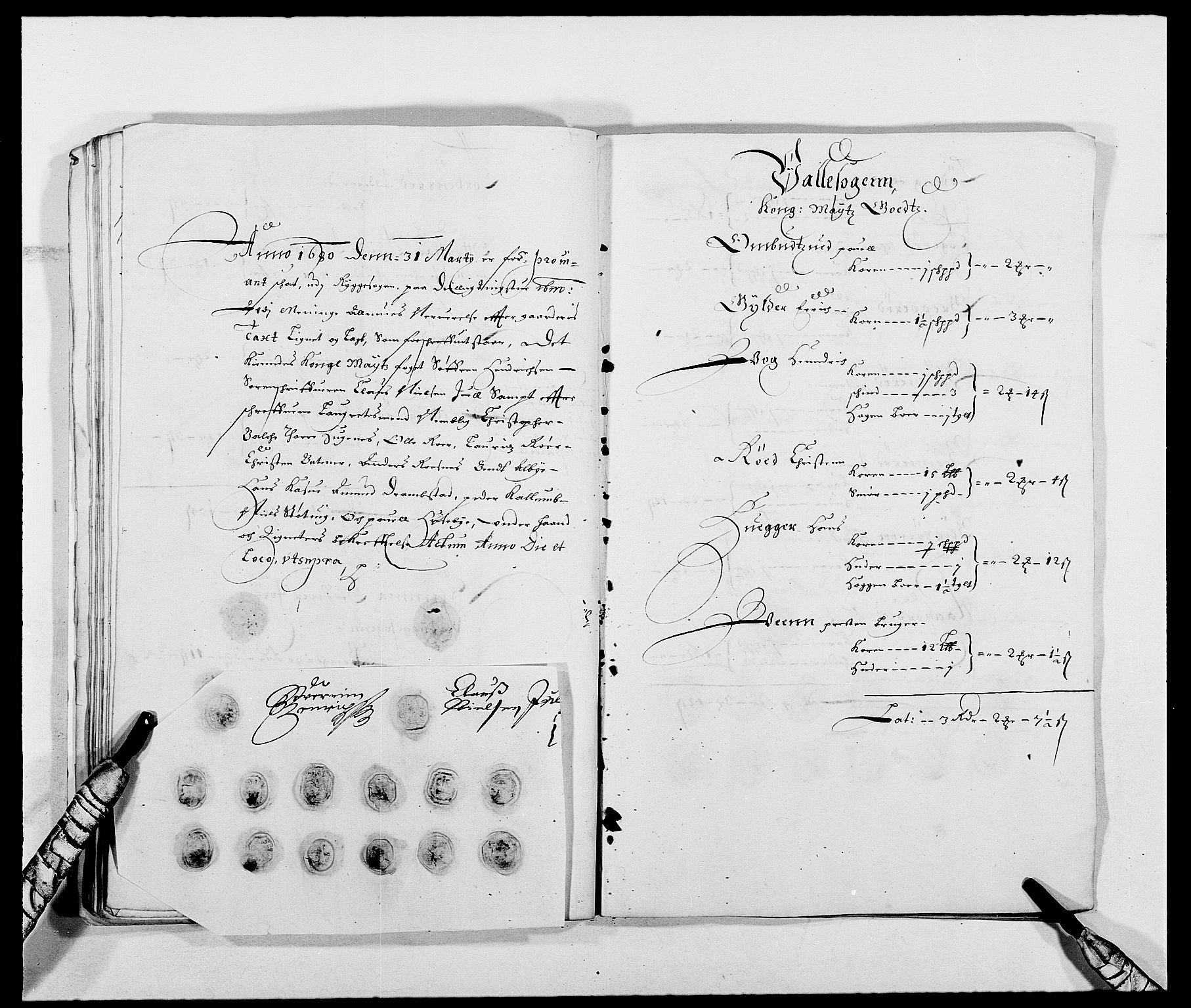 Rentekammeret inntil 1814, Reviderte regnskaper, Fogderegnskap, AV/RA-EA-4092/R02/L0101: Fogderegnskap Moss og Verne kloster, 1680, p. 100