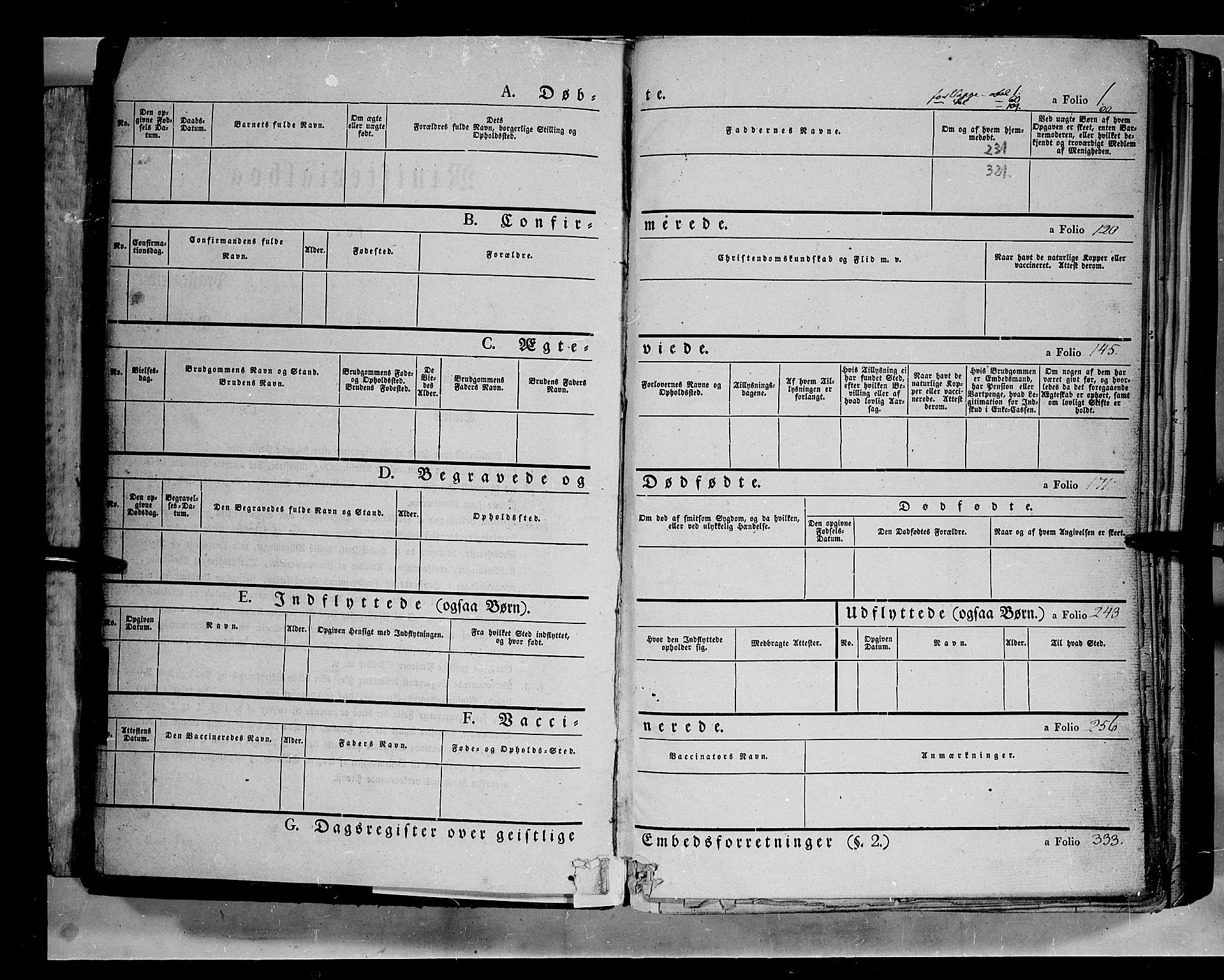Vågå prestekontor, AV/SAH-PREST-076/H/Ha/Haa/L0005: Parish register (official) no. 5 /2, 1842-1856