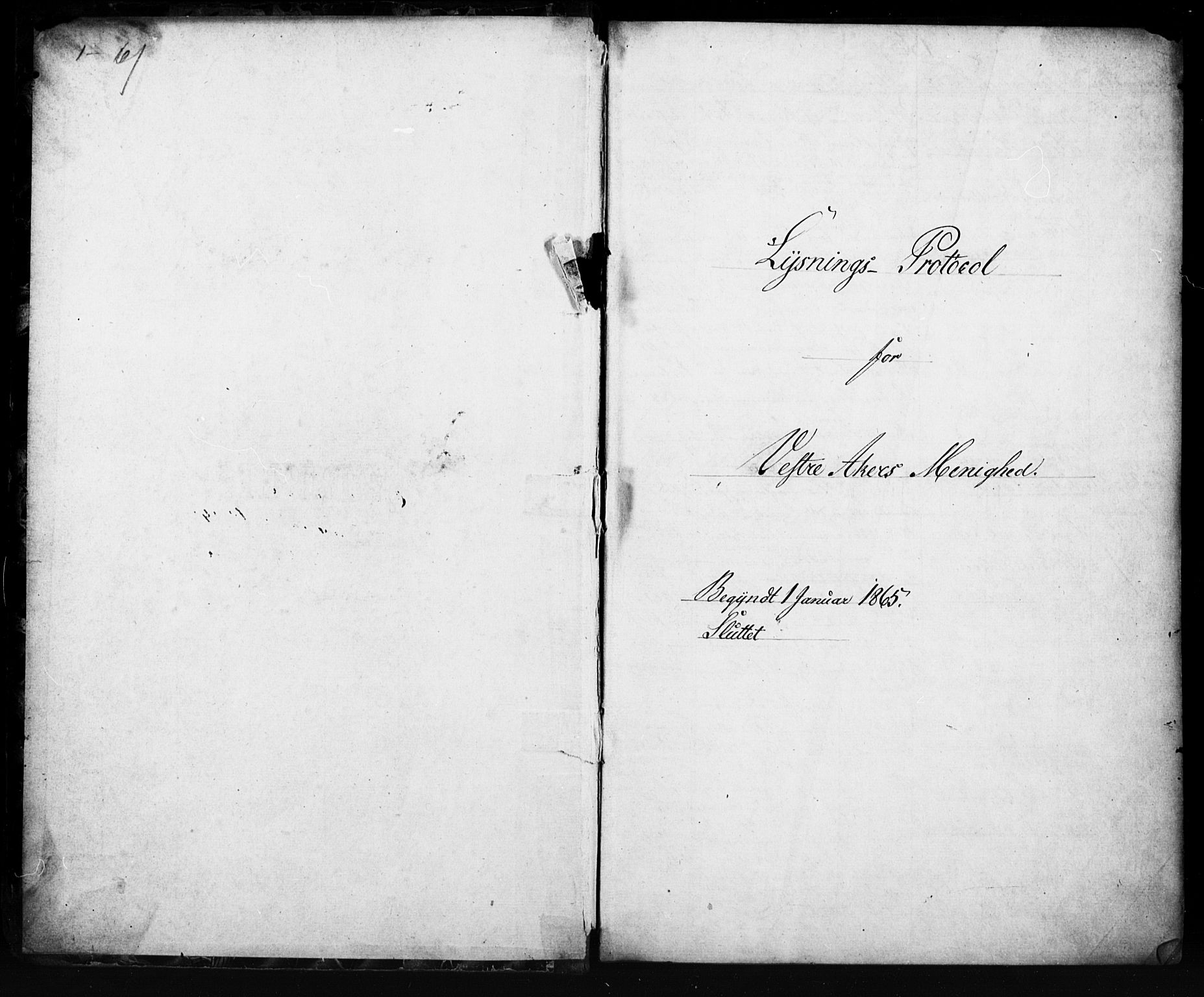 Vestre Aker prestekontor Kirkebøker, AV/SAO-A-10025/H/Ha/L0001: Banns register no. 1, 1865-1878