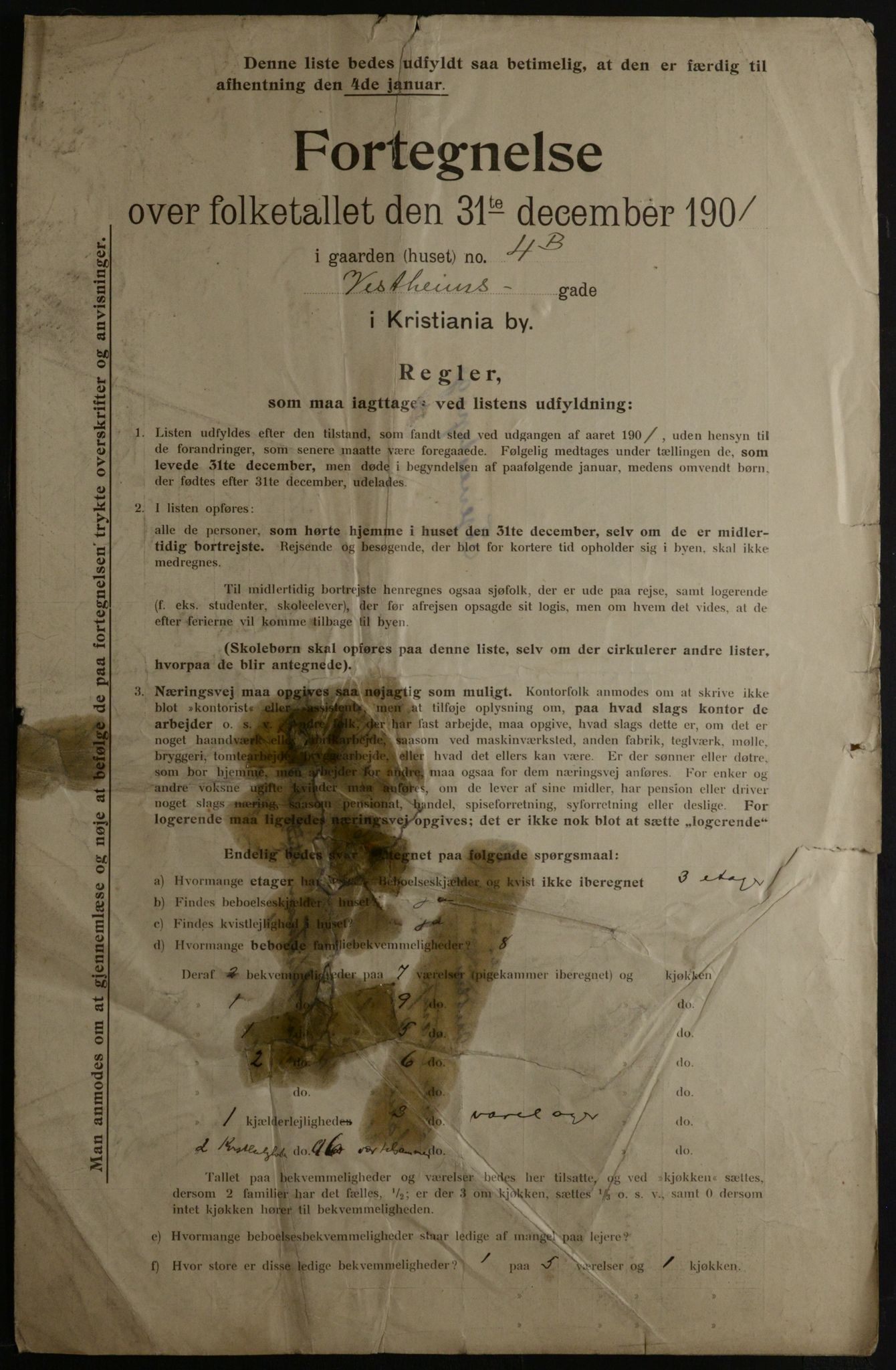 OBA, Municipal Census 1901 for Kristiania, 1901, p. 18776