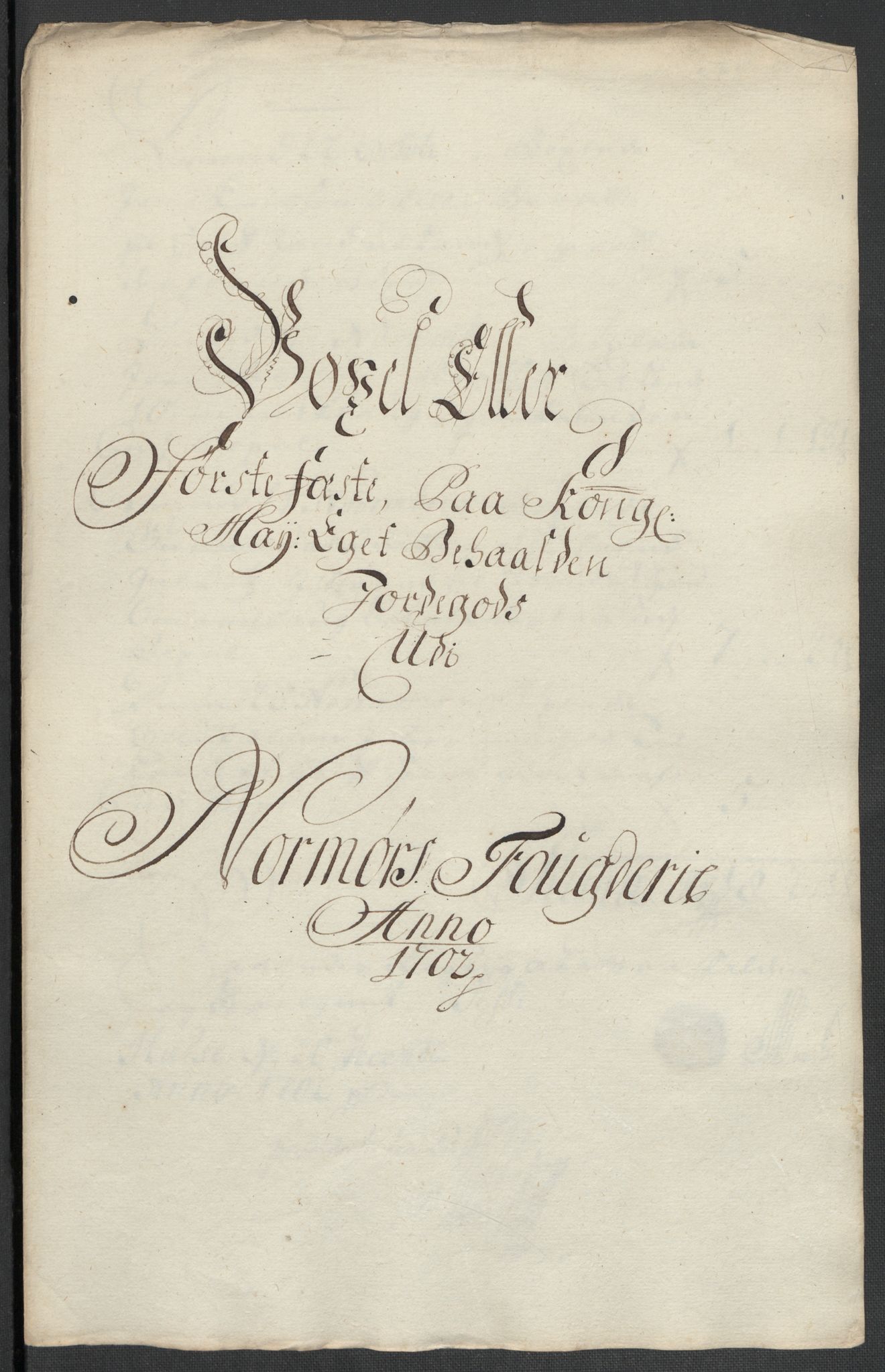 Rentekammeret inntil 1814, Reviderte regnskaper, Fogderegnskap, AV/RA-EA-4092/R56/L3739: Fogderegnskap Nordmøre, 1700-1702, p. 439