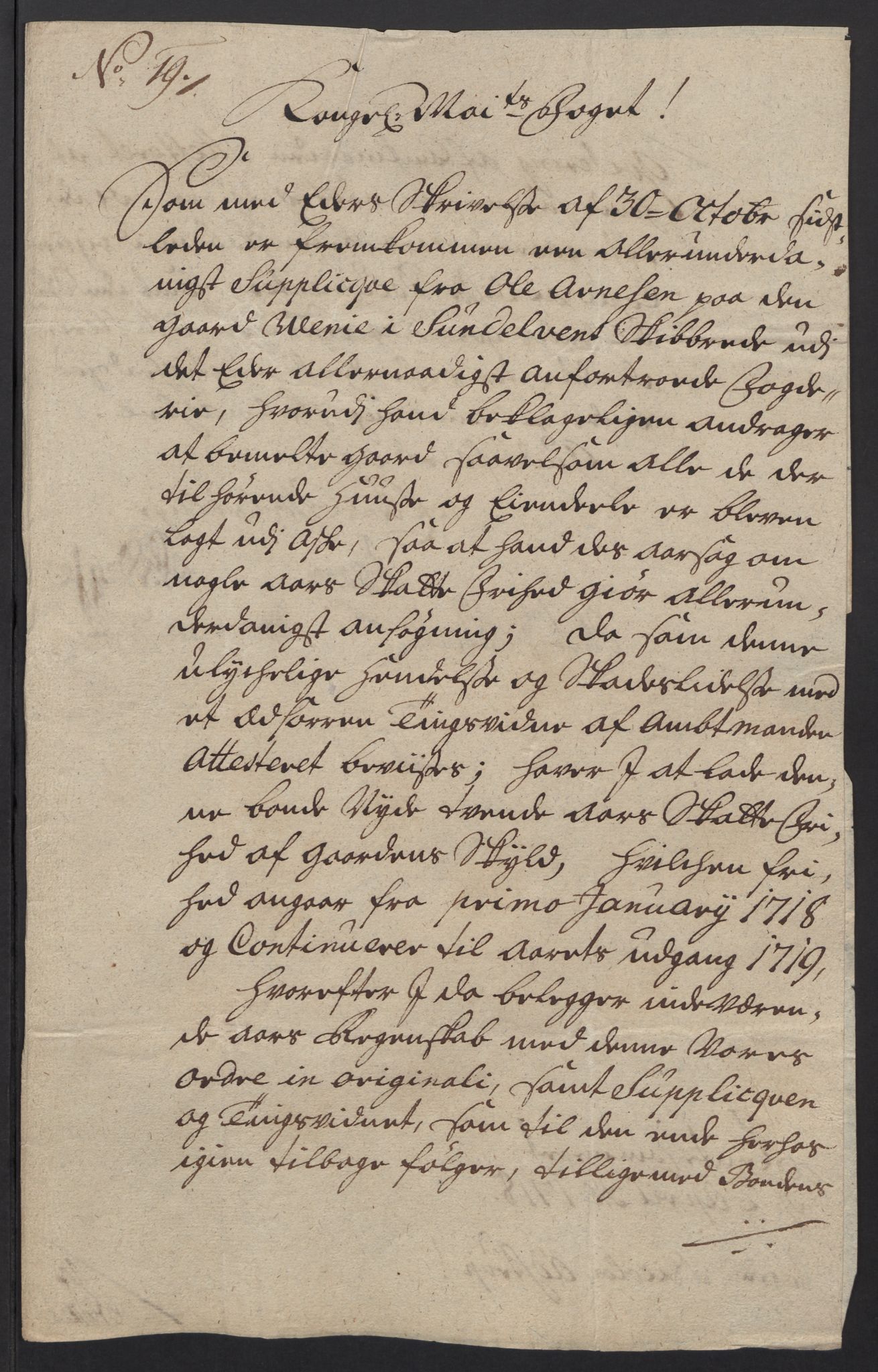 Rentekammeret inntil 1814, Reviderte regnskaper, Fogderegnskap, RA/EA-4092/R54/L3570: Fogderegnskap Sunnmøre, 1718, p. 153