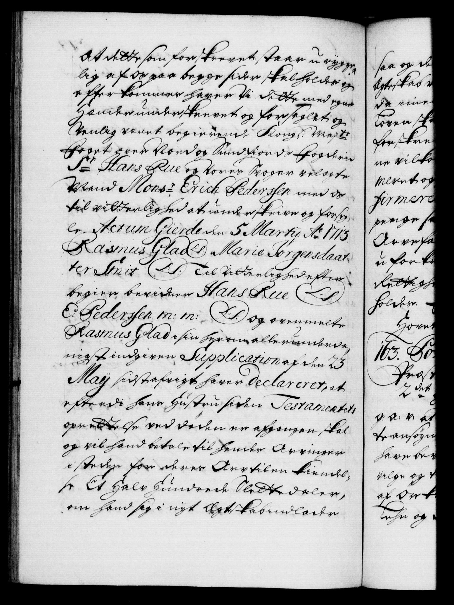 Danske Kanselli 1572-1799, RA/EA-3023/F/Fc/Fca/Fcaa/L0022: Norske registre, 1716-1719, p. 577b
