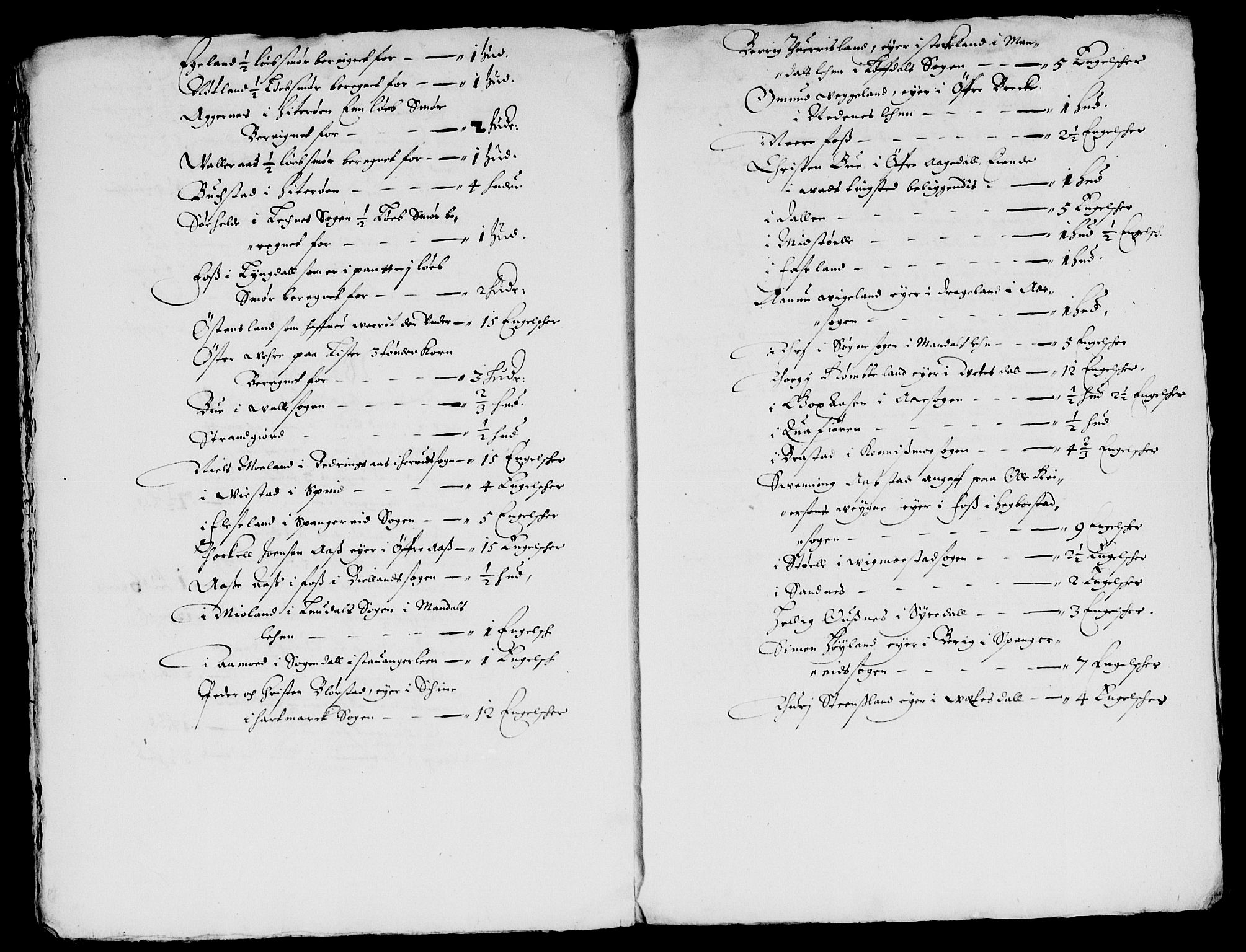 Rentekammeret inntil 1814, Reviderte regnskaper, Lensregnskaper, AV/RA-EA-5023/R/Rb/Rbr/L0023: Lista len, 1660-1661