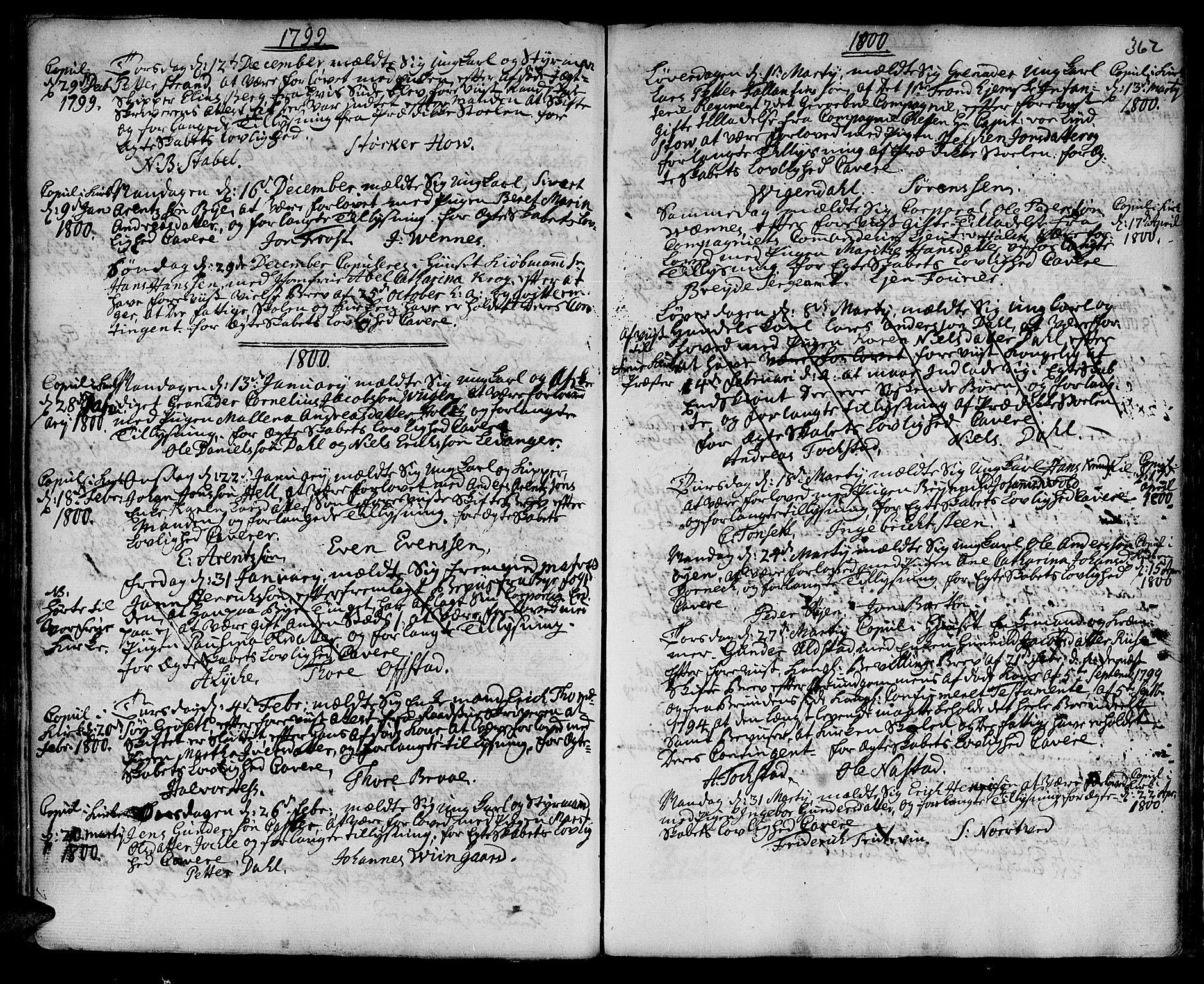 Ministerialprotokoller, klokkerbøker og fødselsregistre - Sør-Trøndelag, SAT/A-1456/601/L0038: Parish register (official) no. 601A06, 1766-1877, p. 362