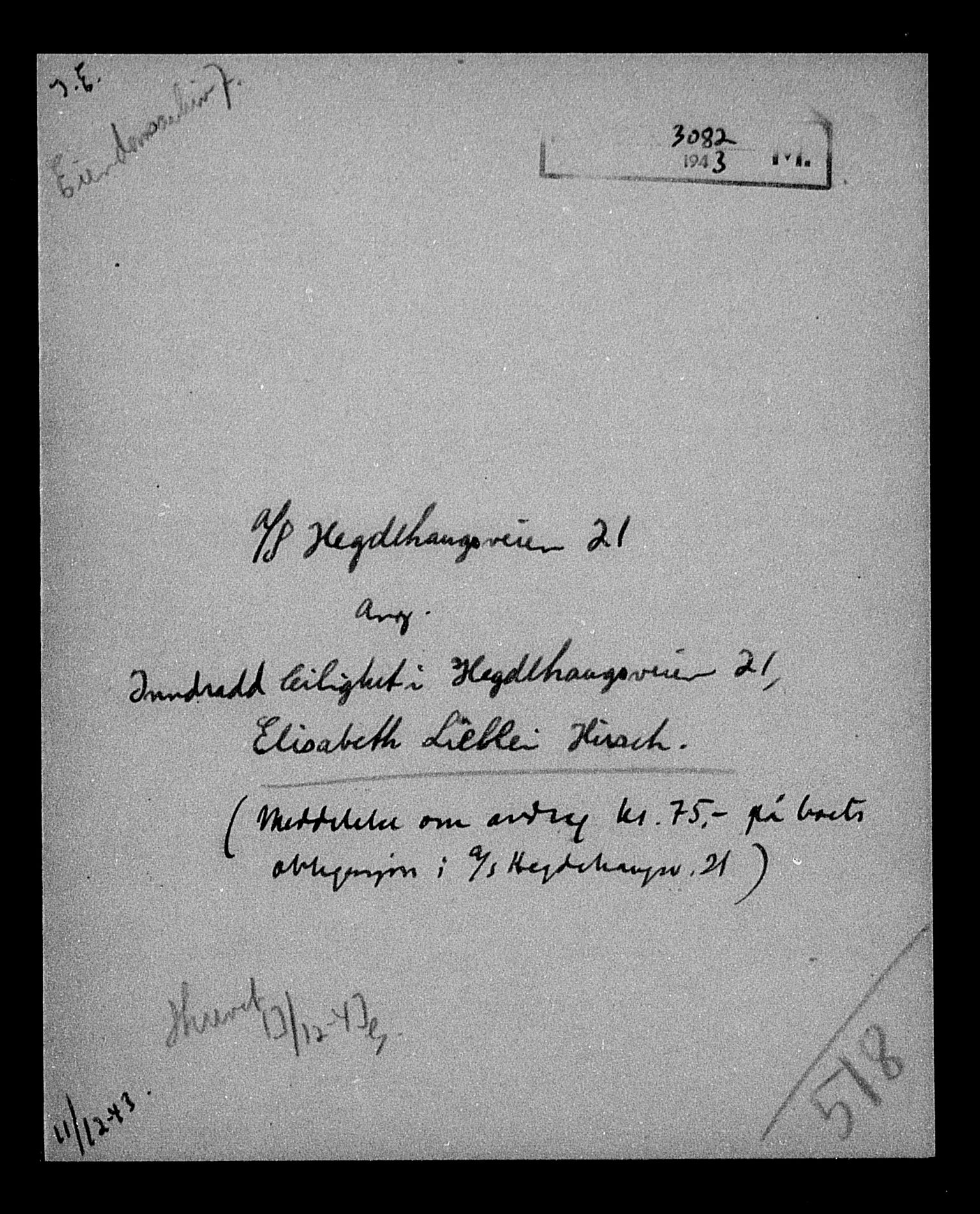 Justisdepartementet, Tilbakeføringskontoret for inndratte formuer, AV/RA-S-1564/H/Hc/Hcc/L0943: --, 1945-1947, p. 416