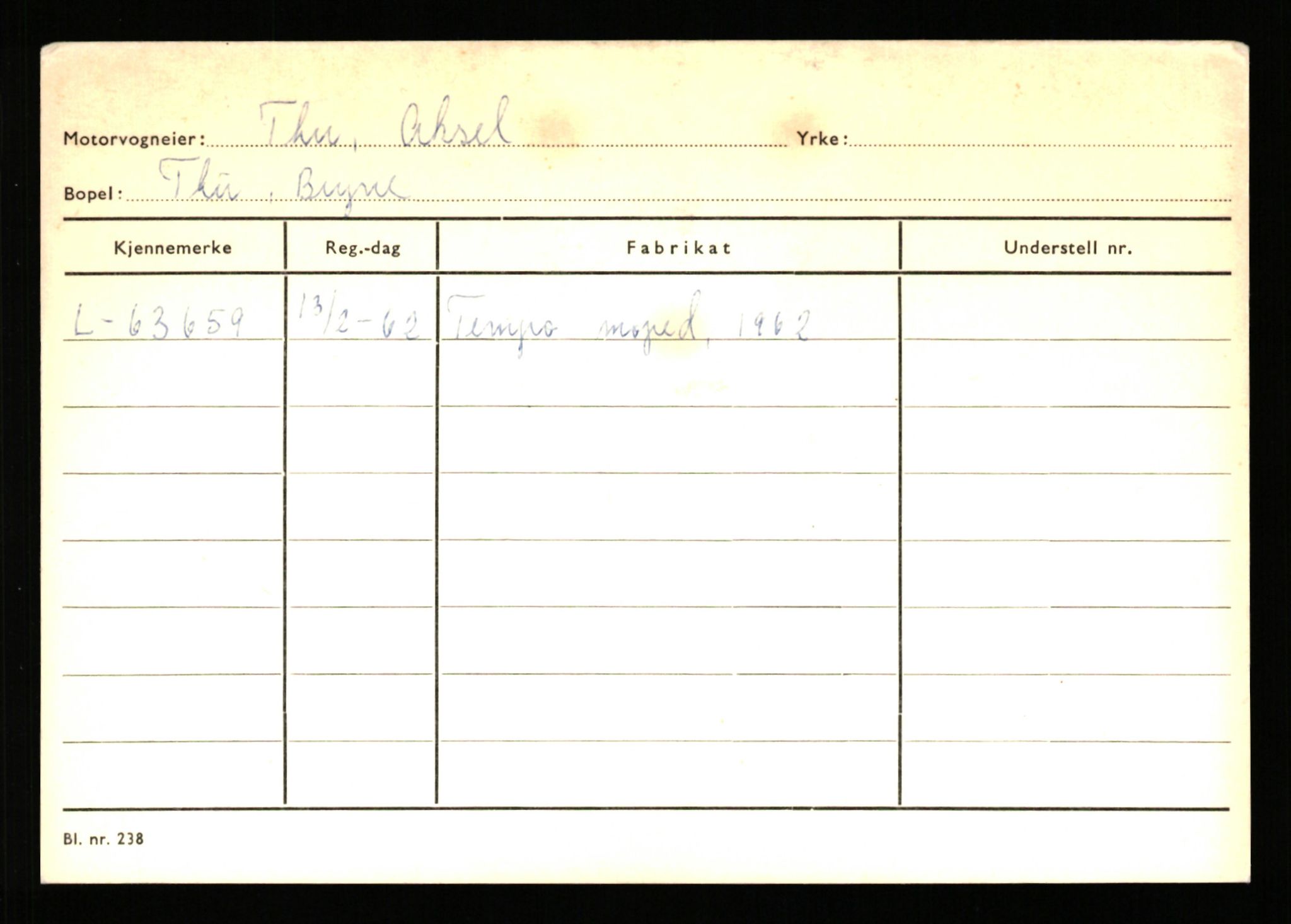 Stavanger trafikkstasjon, AV/SAST-A-101942/0/H/L0040: Torstensen - Ueland, 1930-1971, p. 589
