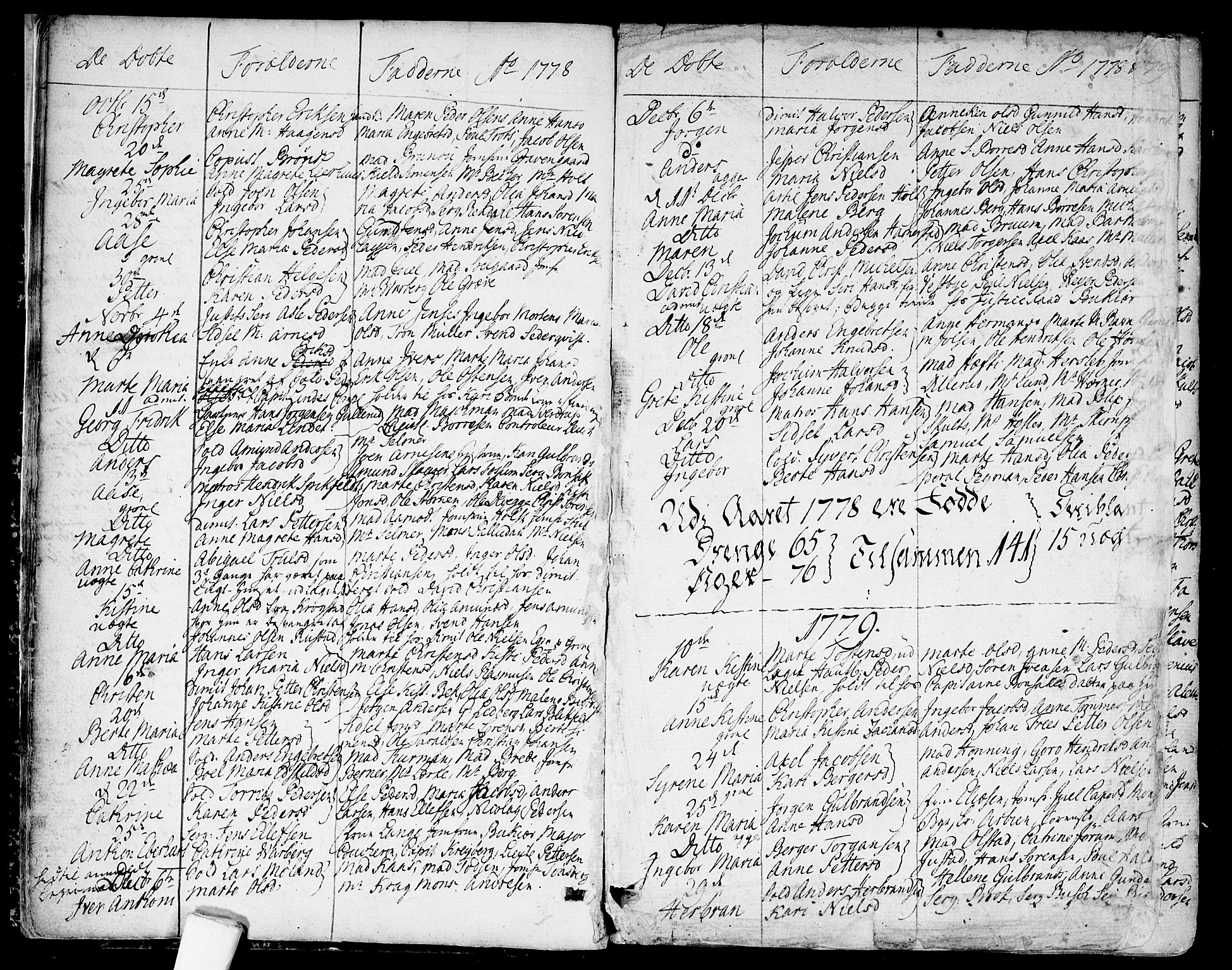 Garnisonsmenigheten Kirkebøker, SAO/A-10846/F/Fa/L0003: Parish register (official) no. 3, 1777-1809, p. 10