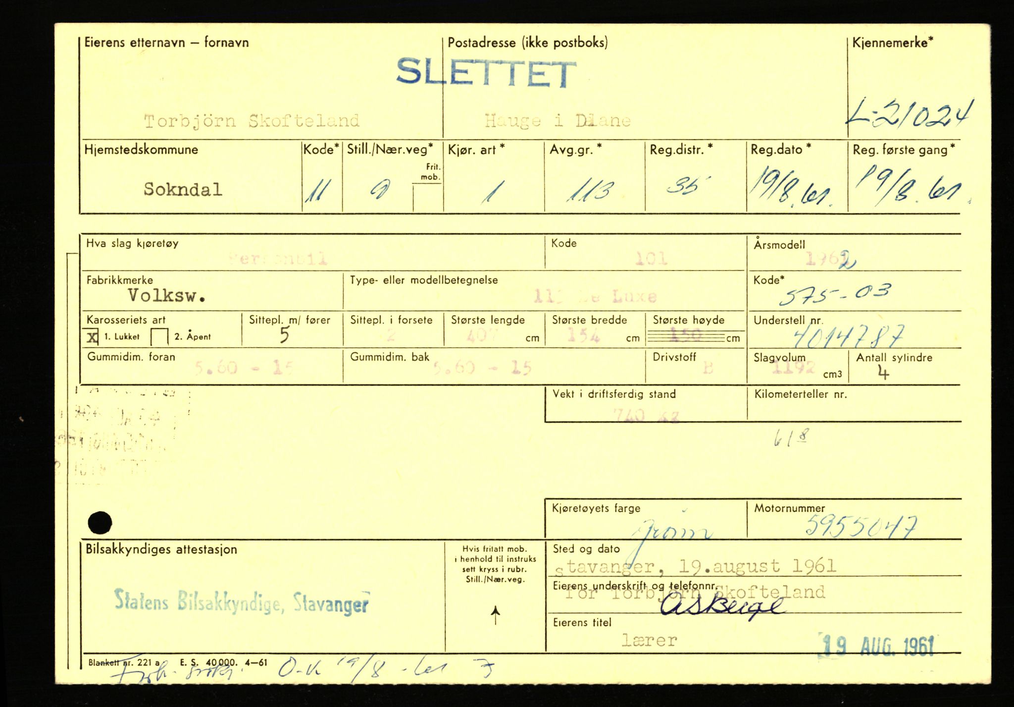 Stavanger trafikkstasjon, AV/SAST-A-101942/0/F/L0037: L-20500 - L-21499, 1930-1971, p. 1557