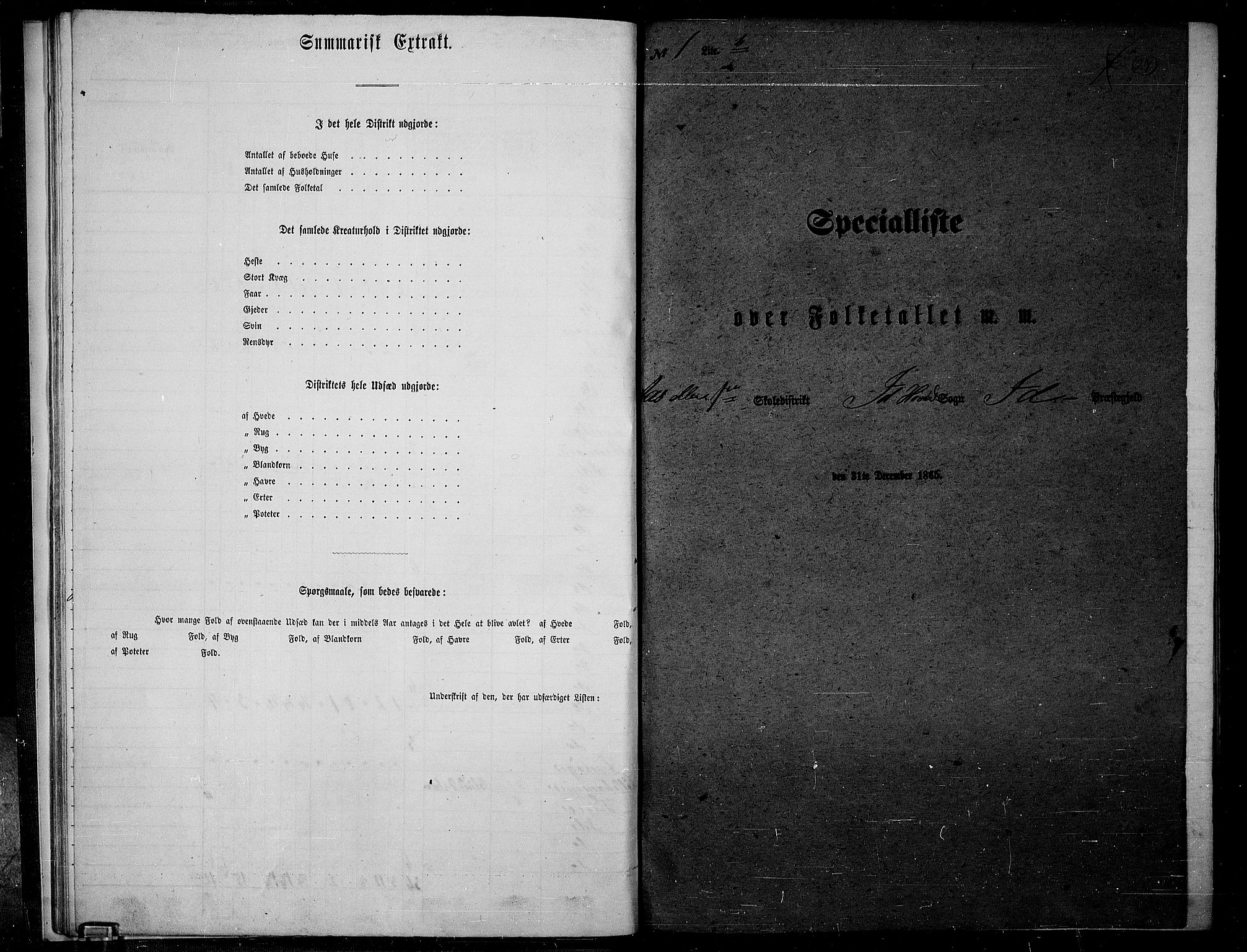 RA, 1865 census for Idd, 1865, p. 25