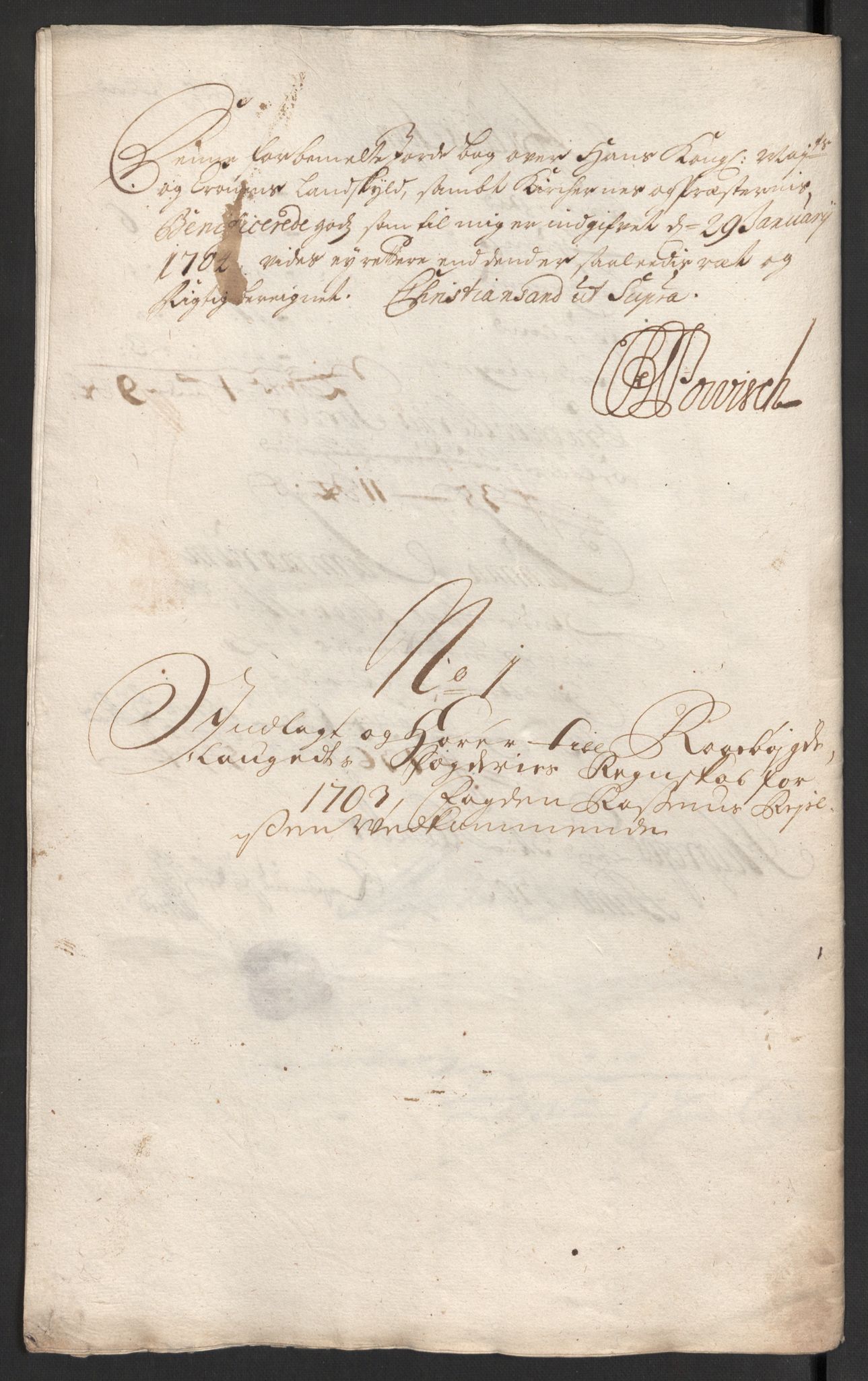 Rentekammeret inntil 1814, Reviderte regnskaper, Fogderegnskap, RA/EA-4092/R40/L2447: Fogderegnskap Råbyggelag, 1703-1705, p. 35