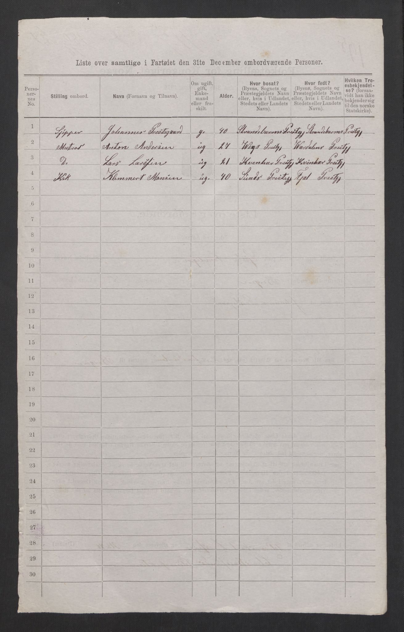 RA, 1875 census, lists of crew on ships: Ships in domestic ports, 1875, p. 1055