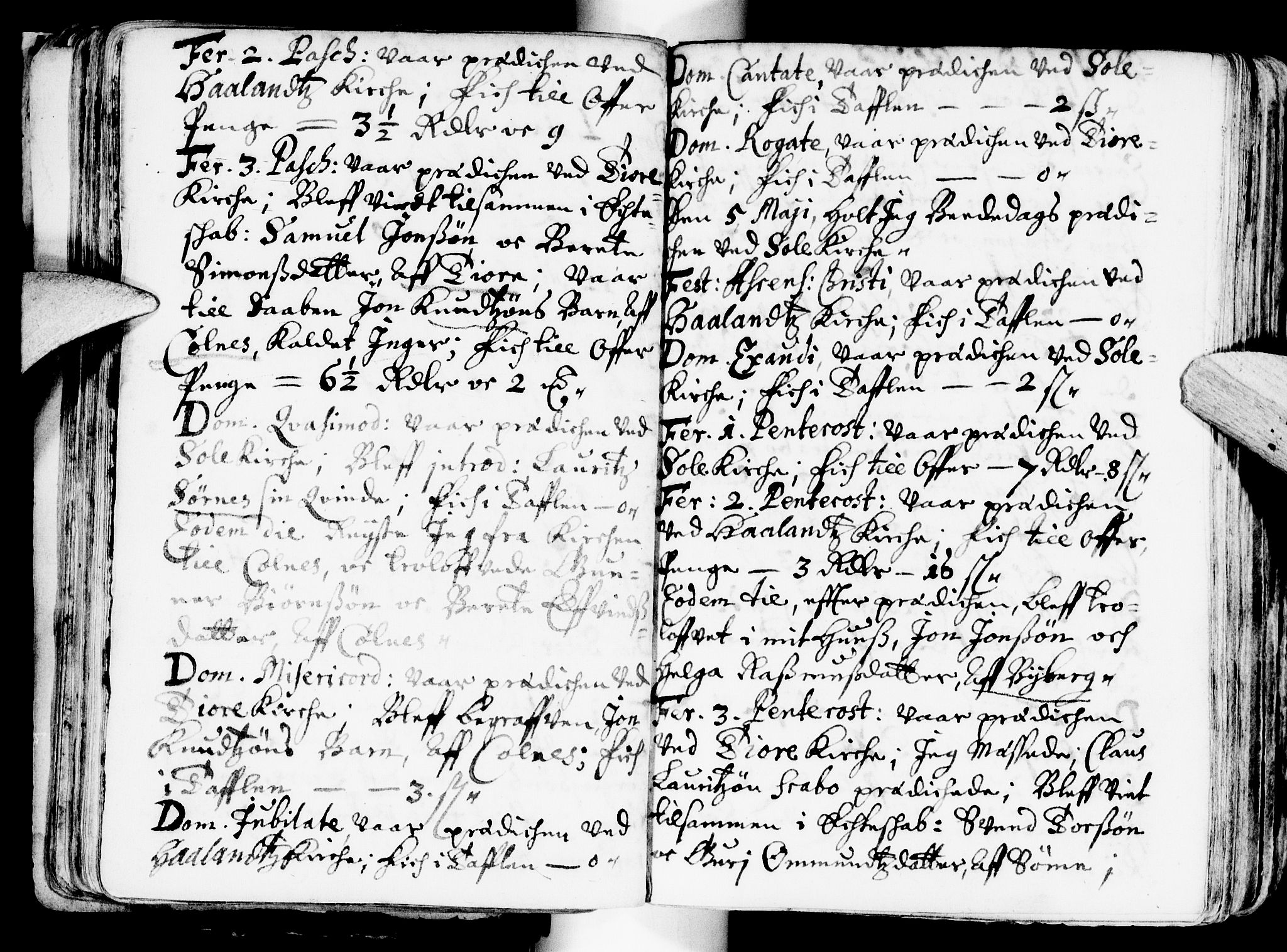 Håland sokneprestkontor, AV/SAST-A-101802/001/30BA/L0001: Parish register (official) no. A 1, 1671-1722