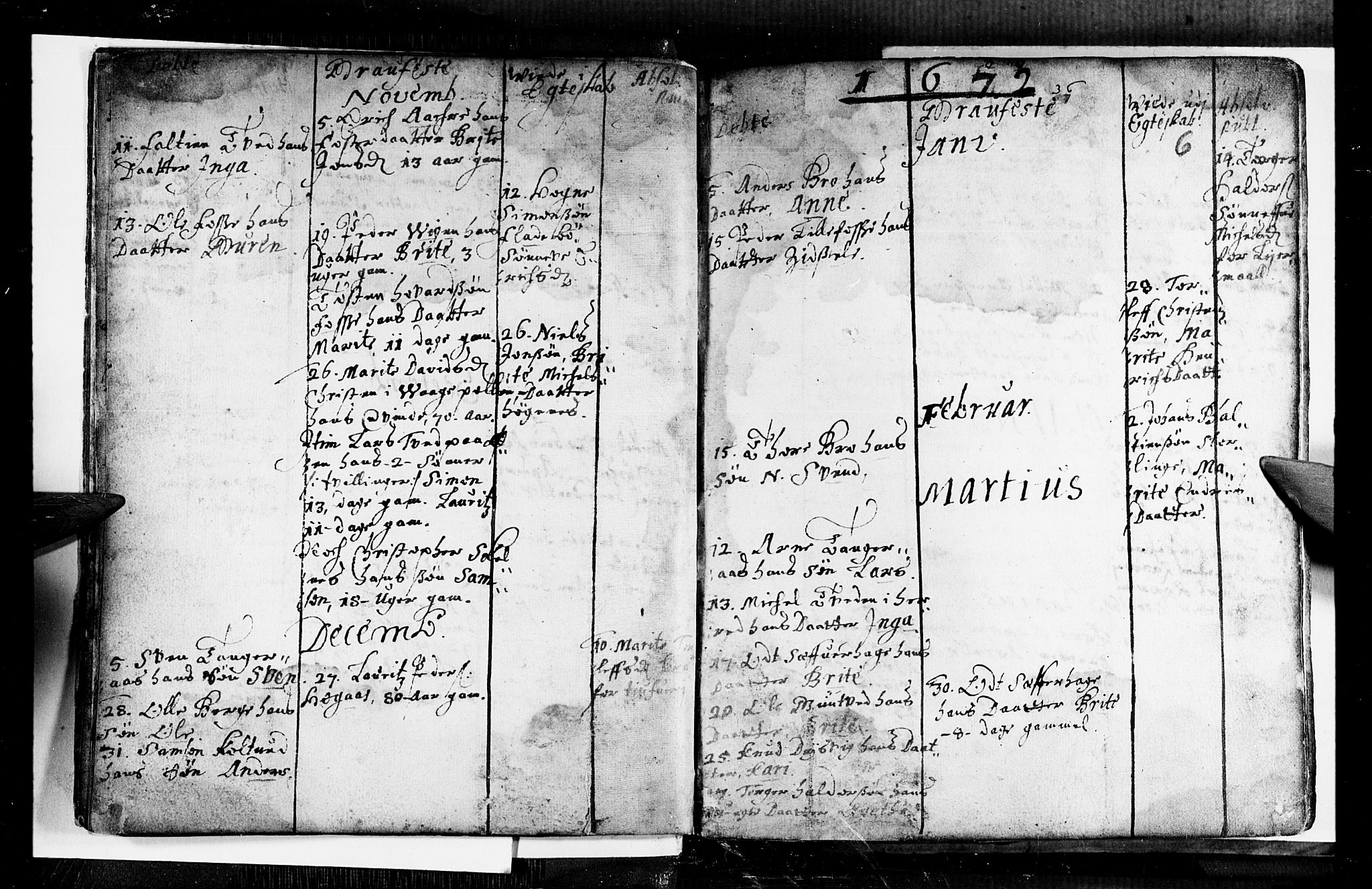 Strandebarm sokneprestembete, AV/SAB-A-78401/H/Haa: Parish register (official) no. A 1, 1670-1726, p. 6