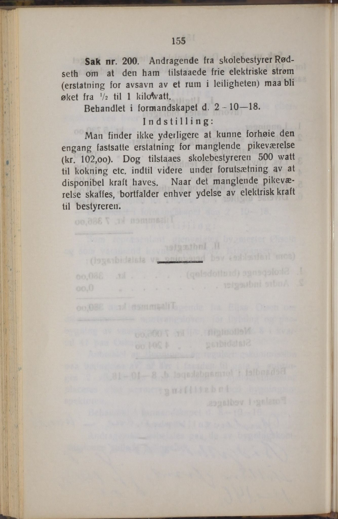 Narvik kommune. Formannskap , AIN/K-18050.150/A/Ab/L0008: Møtebok, 1918